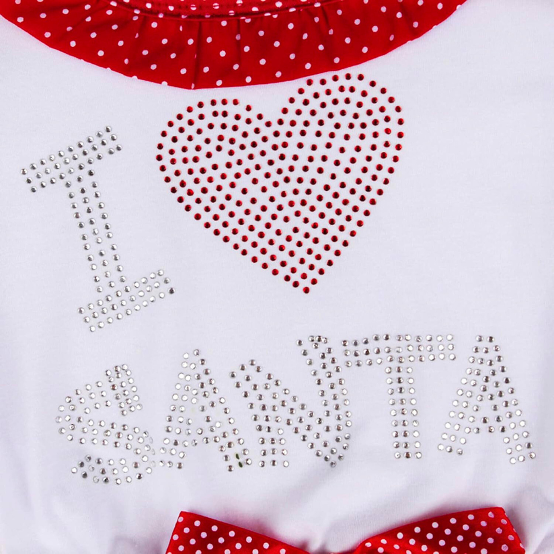 VESTIDO DE NAVIDAD PARA NIÑAS CON TUL 2 A 6 AÑOS MANGA LARGA BRILLO DE NAVIDAD - 6