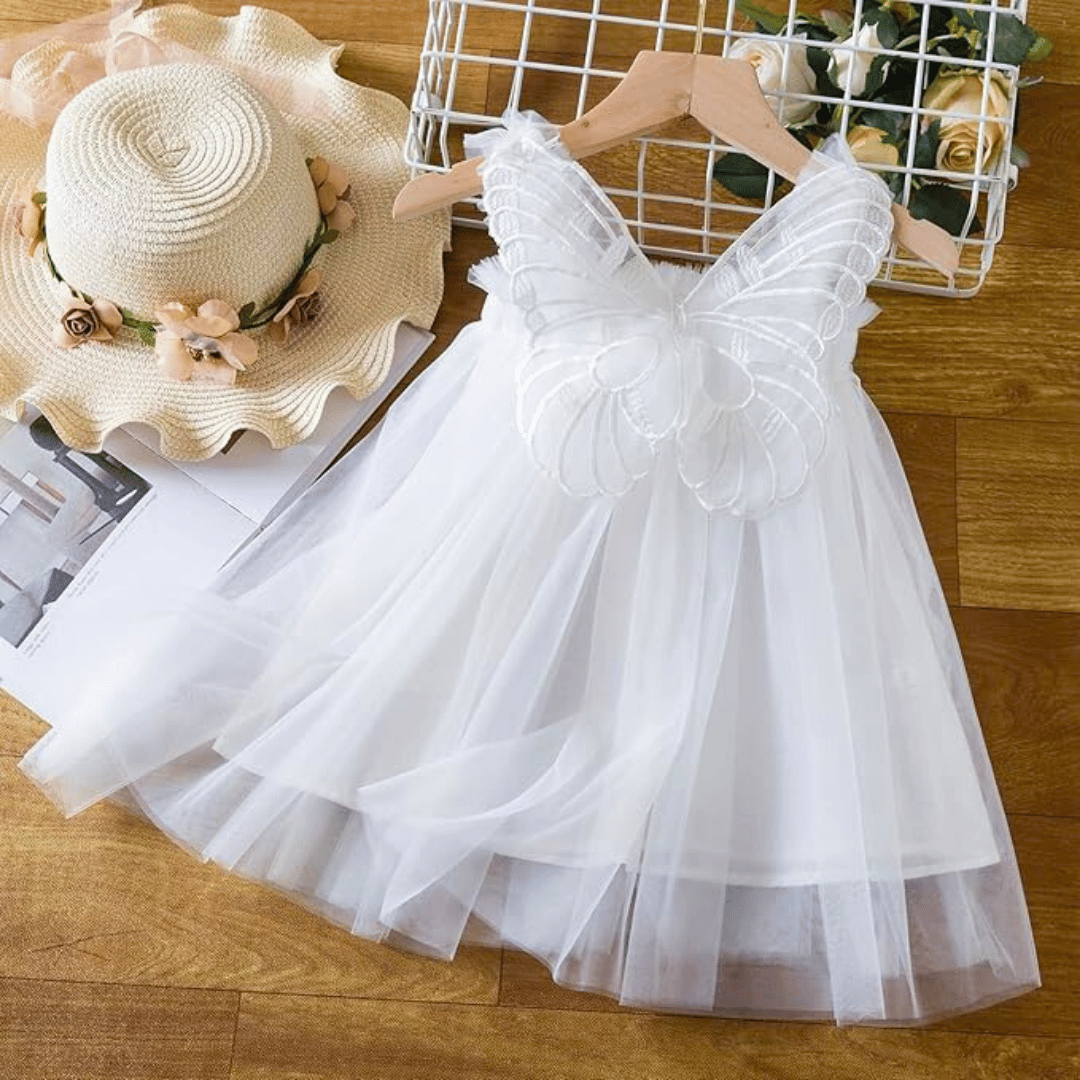 VESTIDO TUTÚ PARA NIÑA 6 MESES A 4 AÑOS DULCE MARIPOSA - 4