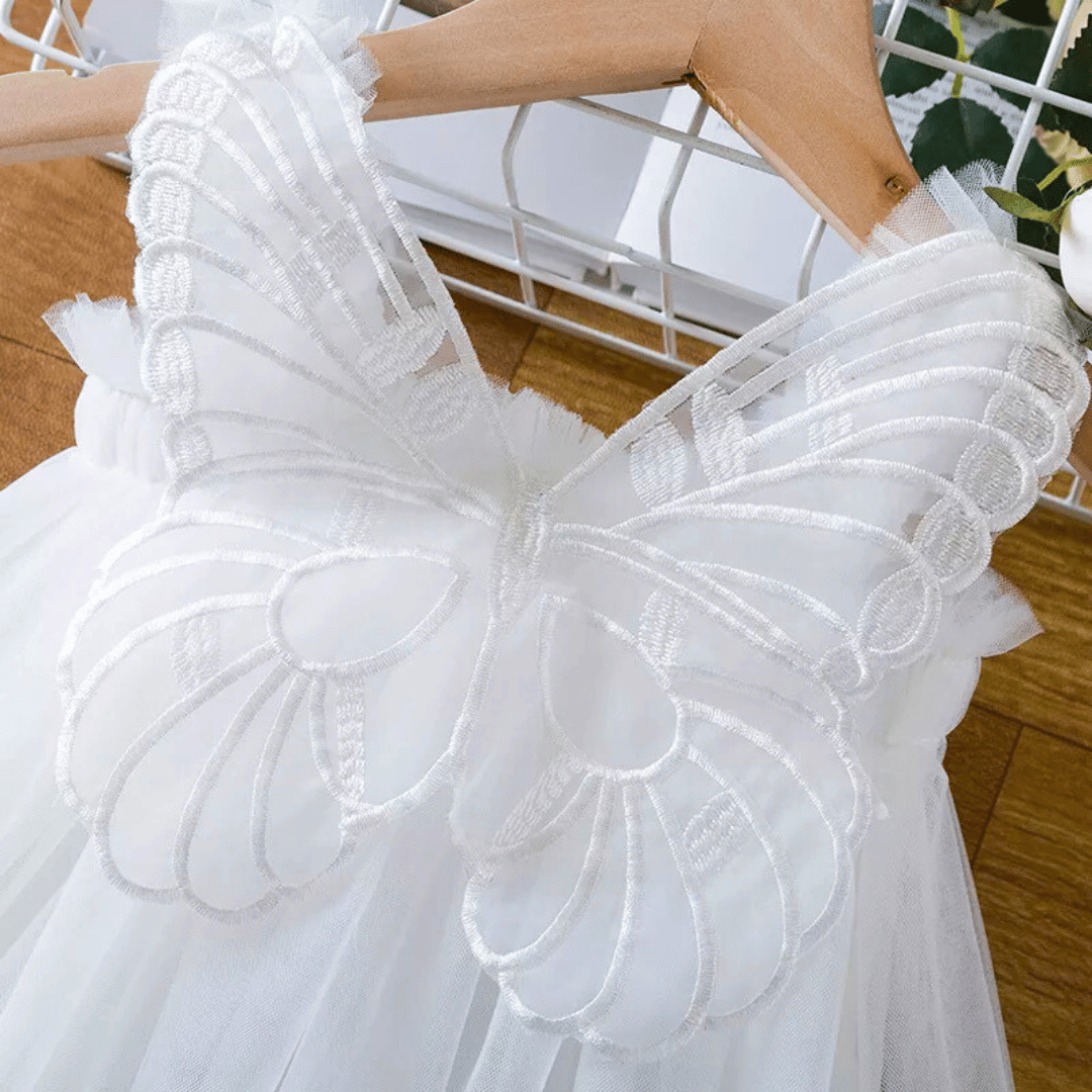 VESTIDO TUTÚ PARA NIÑA 6 MESES A 4 AÑOS DULCE MARIPOSA - 7