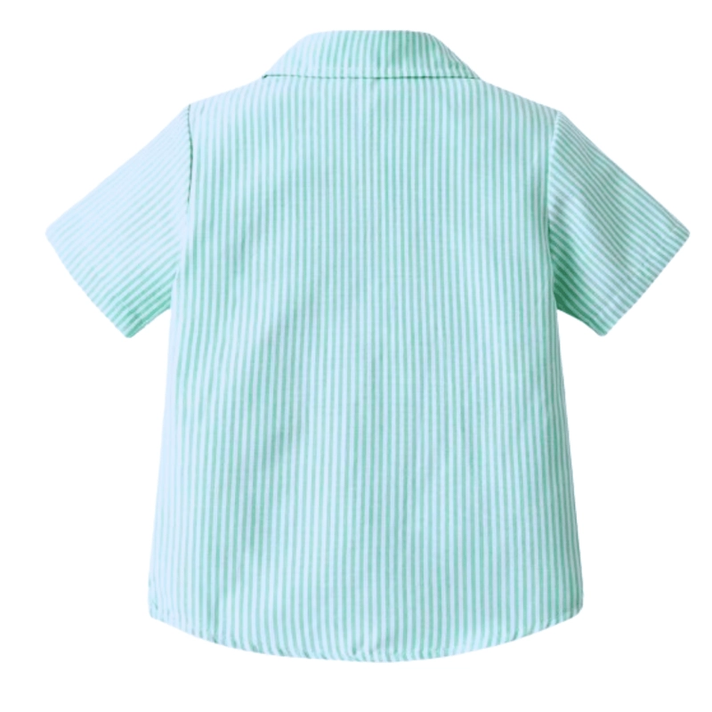CONJUNTO DE VESTIR CON CORBATÍN Y PANTALÓN CORTO DE 6 MESES A 6 AÑOS - 5
