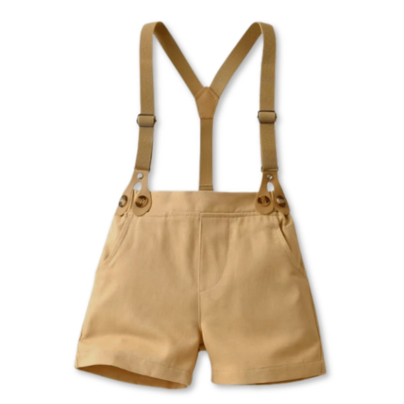 CONJUNTO DE VESTIR CON CORBATÍN Y PANTALÓN CORTO DE 6 MESES A 6 AÑOS - 6