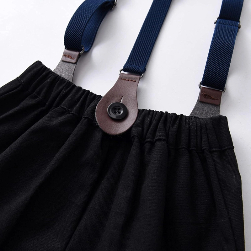 CONJUNTO DE VESTIR CON CORBATÍN Y PANTALÓN CORTO 9 MESES A 5 AÑOS - 6