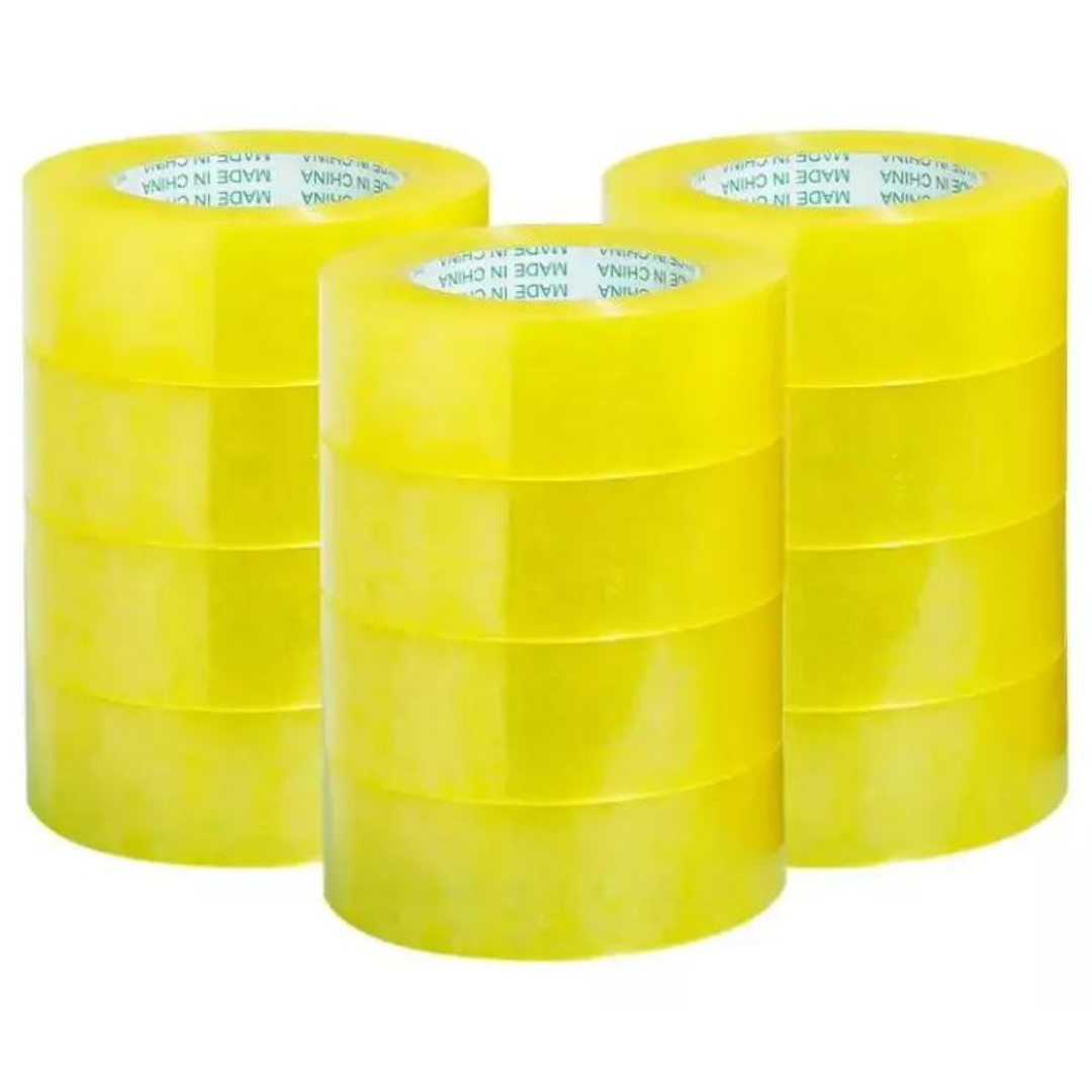 PACK 4 CINTAS EMBALAJE TRANSPARENTE HUINCHA 4.5 CM X 350 MTS - 3