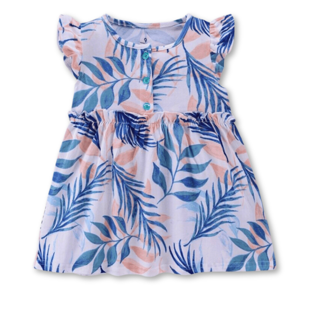 VESTIDO SIN MANGAS ESTAMPADO BEBÉ NIÑA 9 A 36 MESES SUMMER HOLIDAY - 1
