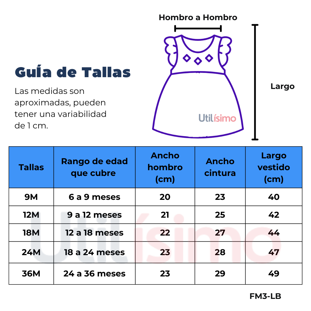 VESTIDO SIN MANGAS ESTAMPADO BEBÉ NIÑA 9 A 36 MESES FRESH FRUITS - 2