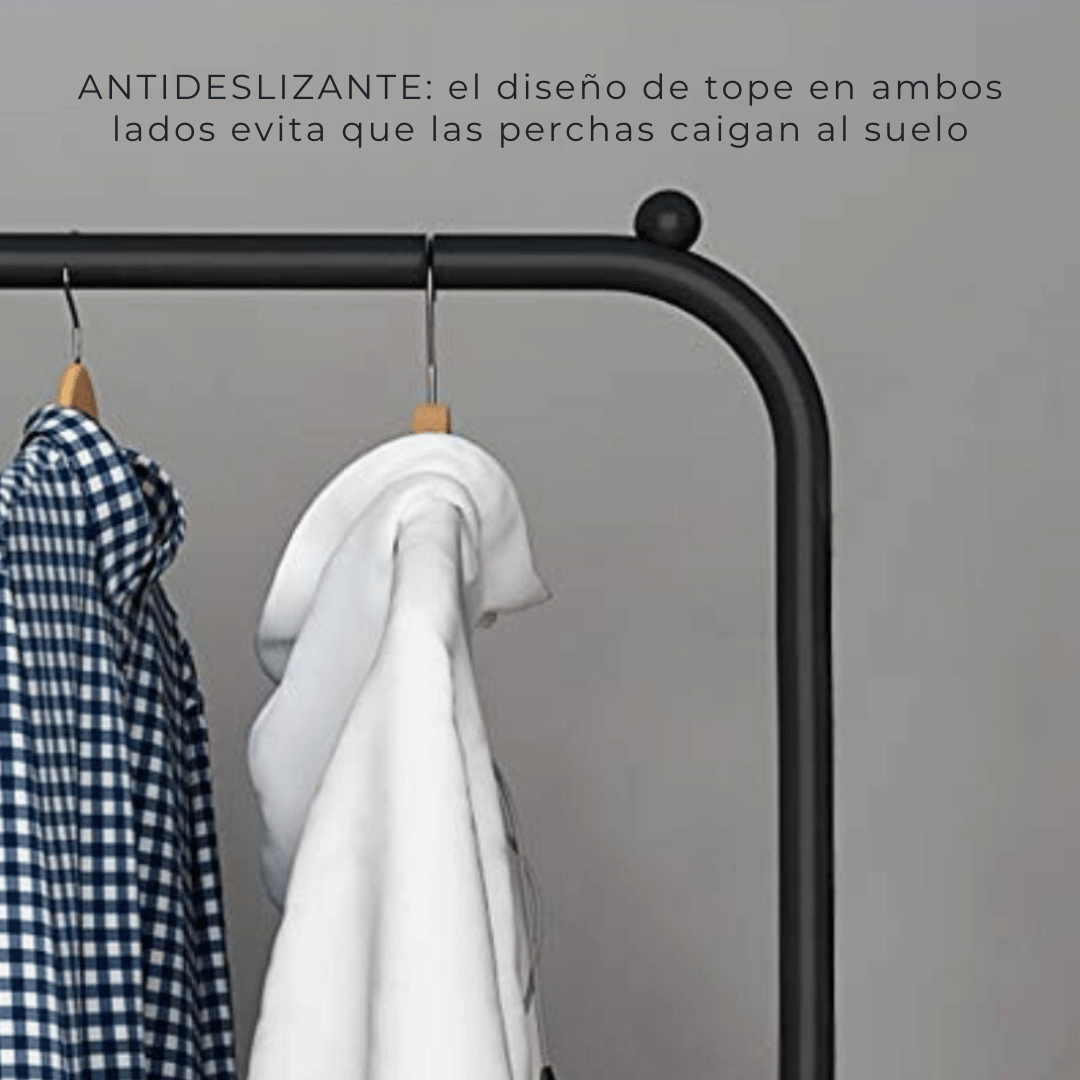 PERCHERO LINE NL-9128 ORGANIZADOR ROPA TENDEDERO ACERO INOXIDABLE DOBLE - 5