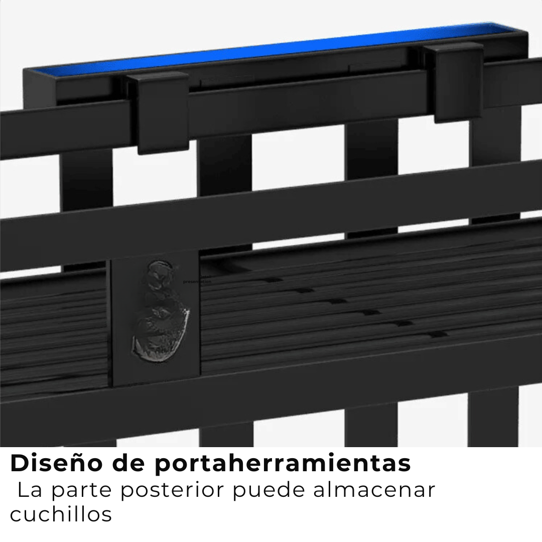 ESTANTE LINE NL-9125 ESPECIAS ORGANIZADOR COCINA ESPECIERO 2 NIVELES MULTIFUNCIONAL - 5
