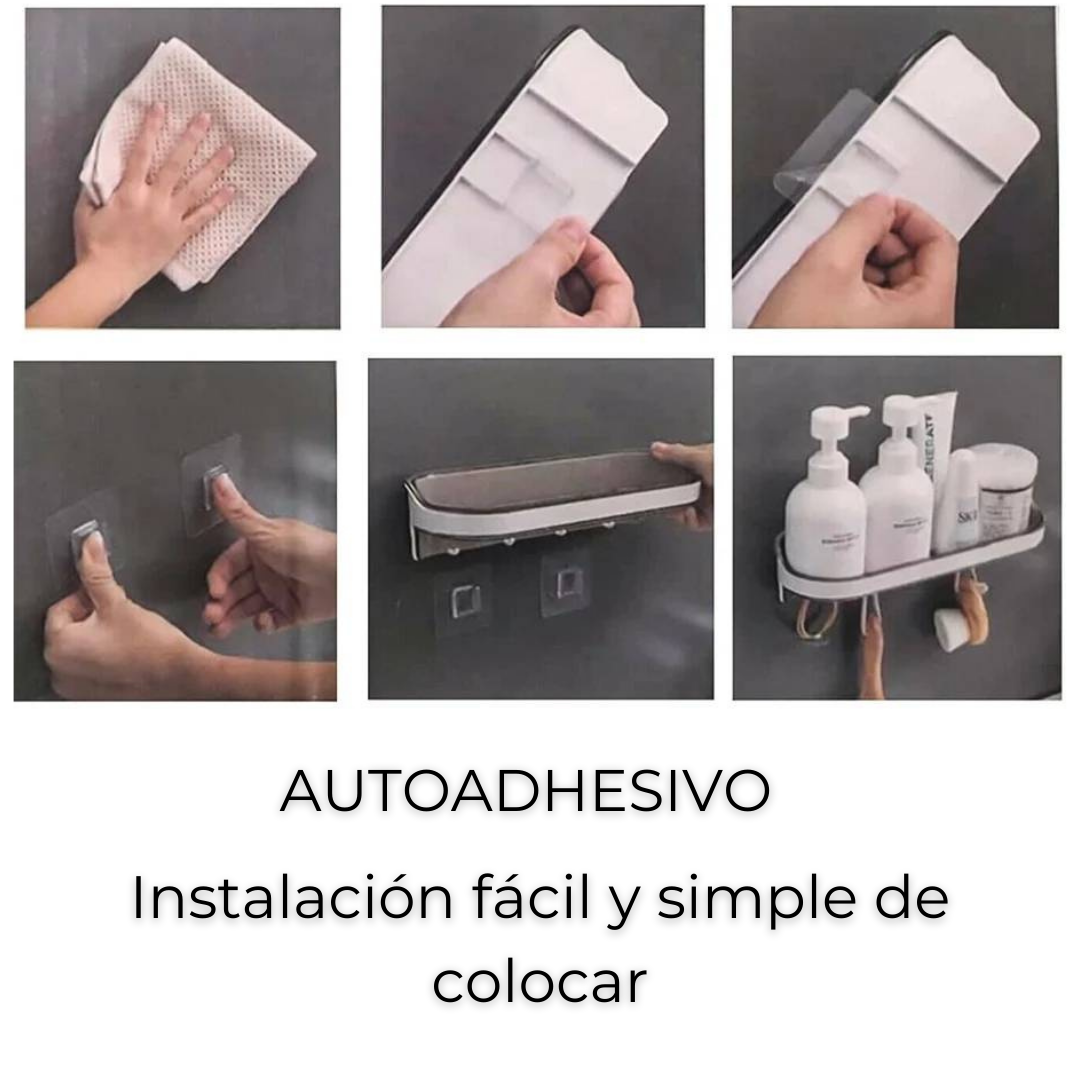 ESTANTE LINE NL-0001 ORGANIZADOR PARED COCINA BAÑO - 3