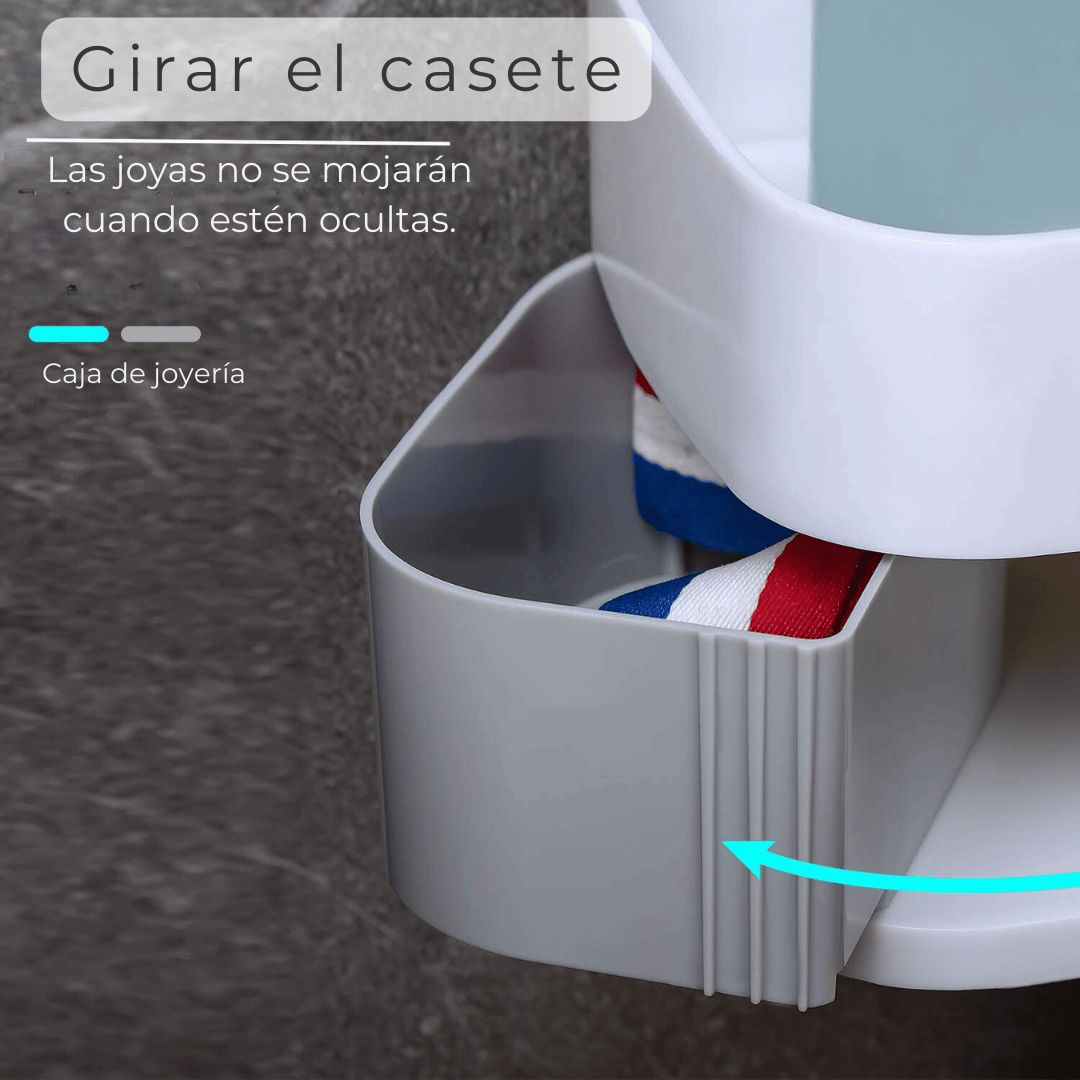 ORGANIZADOR ESQUINERO AJUSTABLE MULTIUSO PARA BAÑO Y COCINA - 6