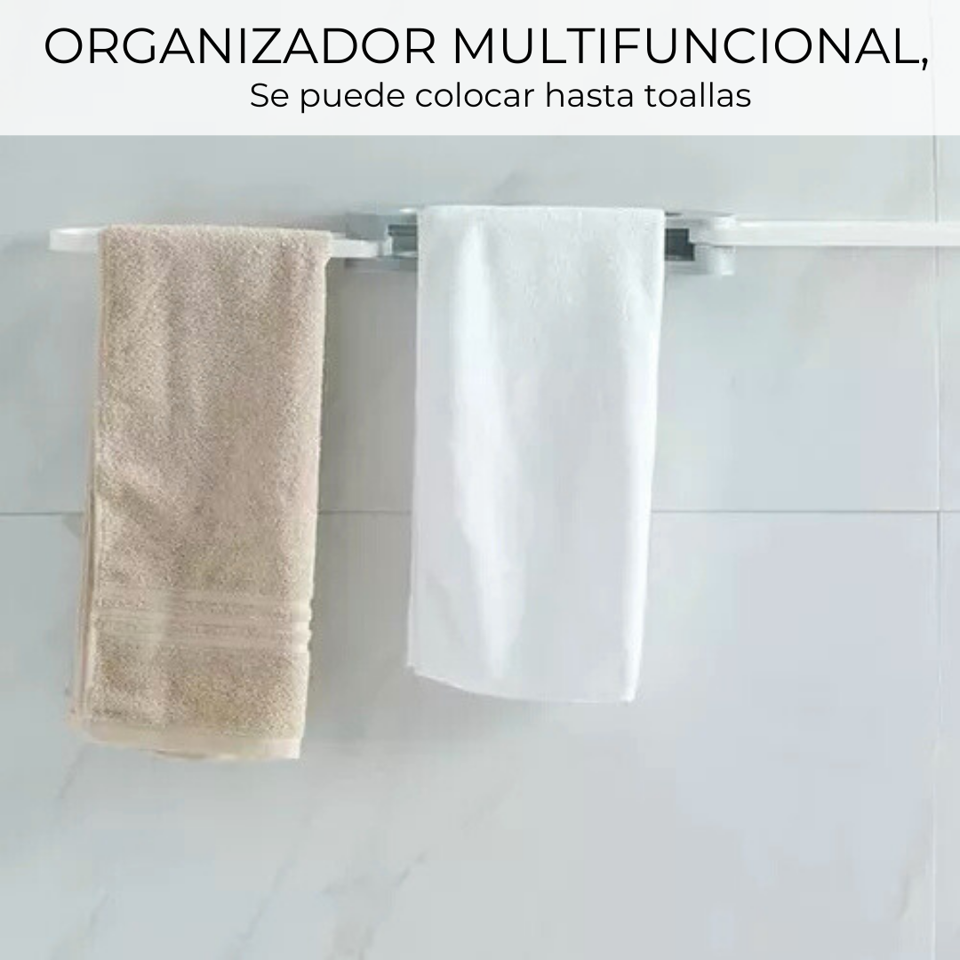ORGANIZADOR DE PARED PLEGABLE ZAPATOS O TOALLERO 3 EN 1 - 5