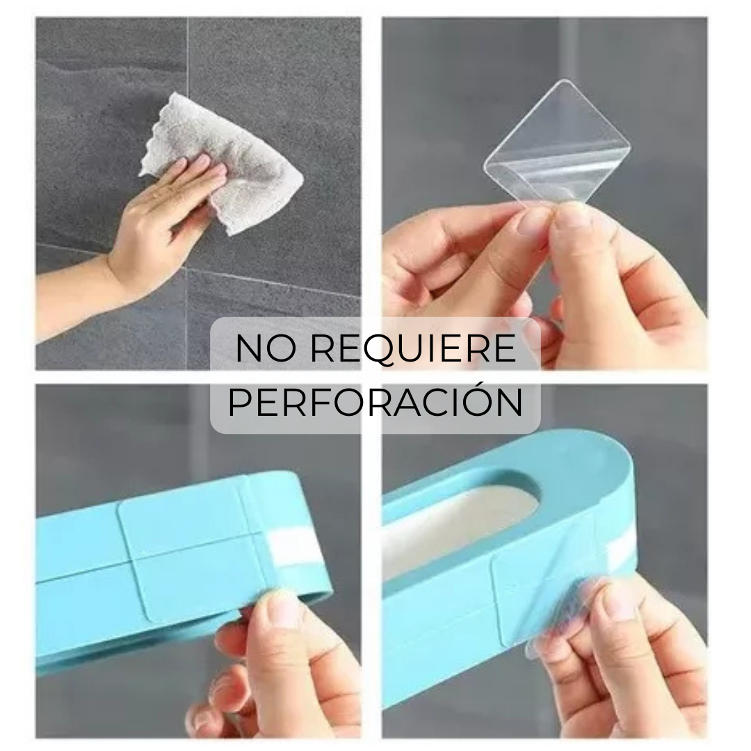 ORGANIZADOR DE PARED PLEGABLE ZAPATOS O TOALLERO 3 EN 1 - 6