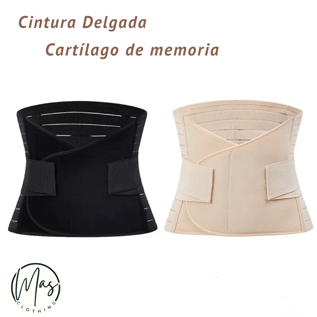 FAJA CRUZADA RAYADA REDUCTORA MOLDEADORA 22,5 CM ALTA COMPRESIÓN - 9