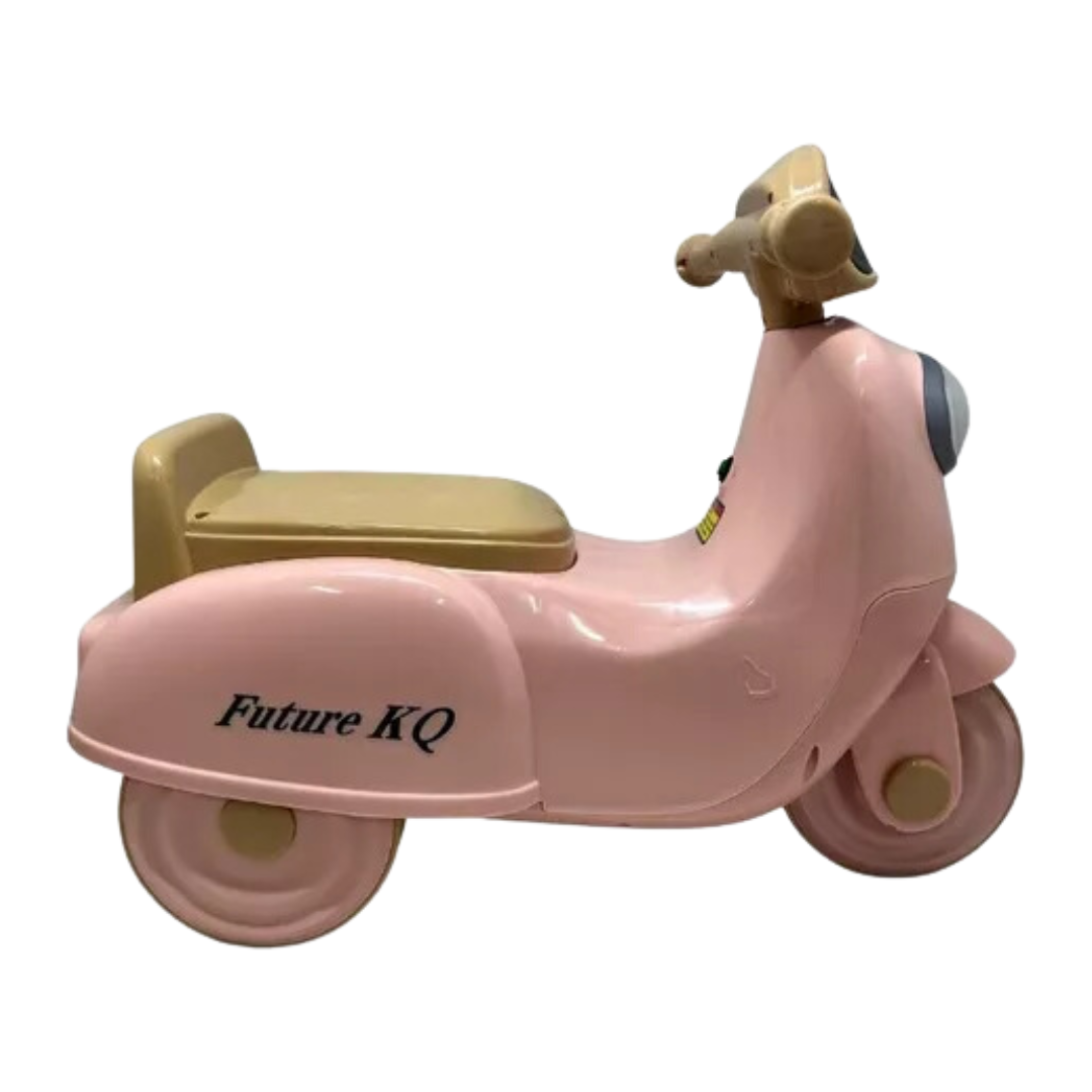 SCOOTER MOTO INFANTIL CON LUZ Y SONIDO NIÑO NIÑA ROSA DE 1 A 5 AÑOS - 3