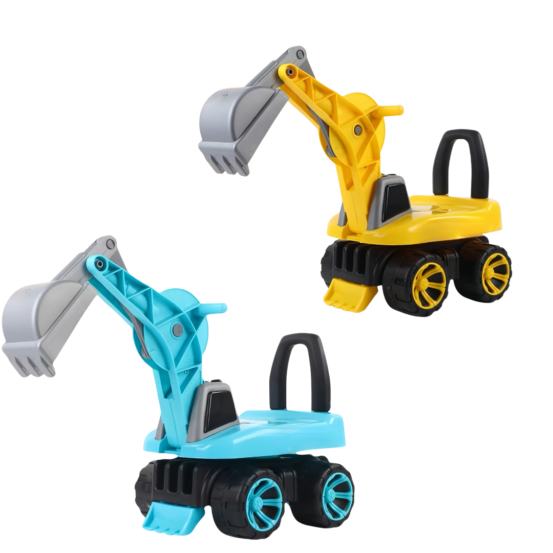 CORREPASILLO INFANTIL UTILÍSIMO AZUL ESTILO CAMIÓN EXCAVADORA NIÑO TURQUESA - 7