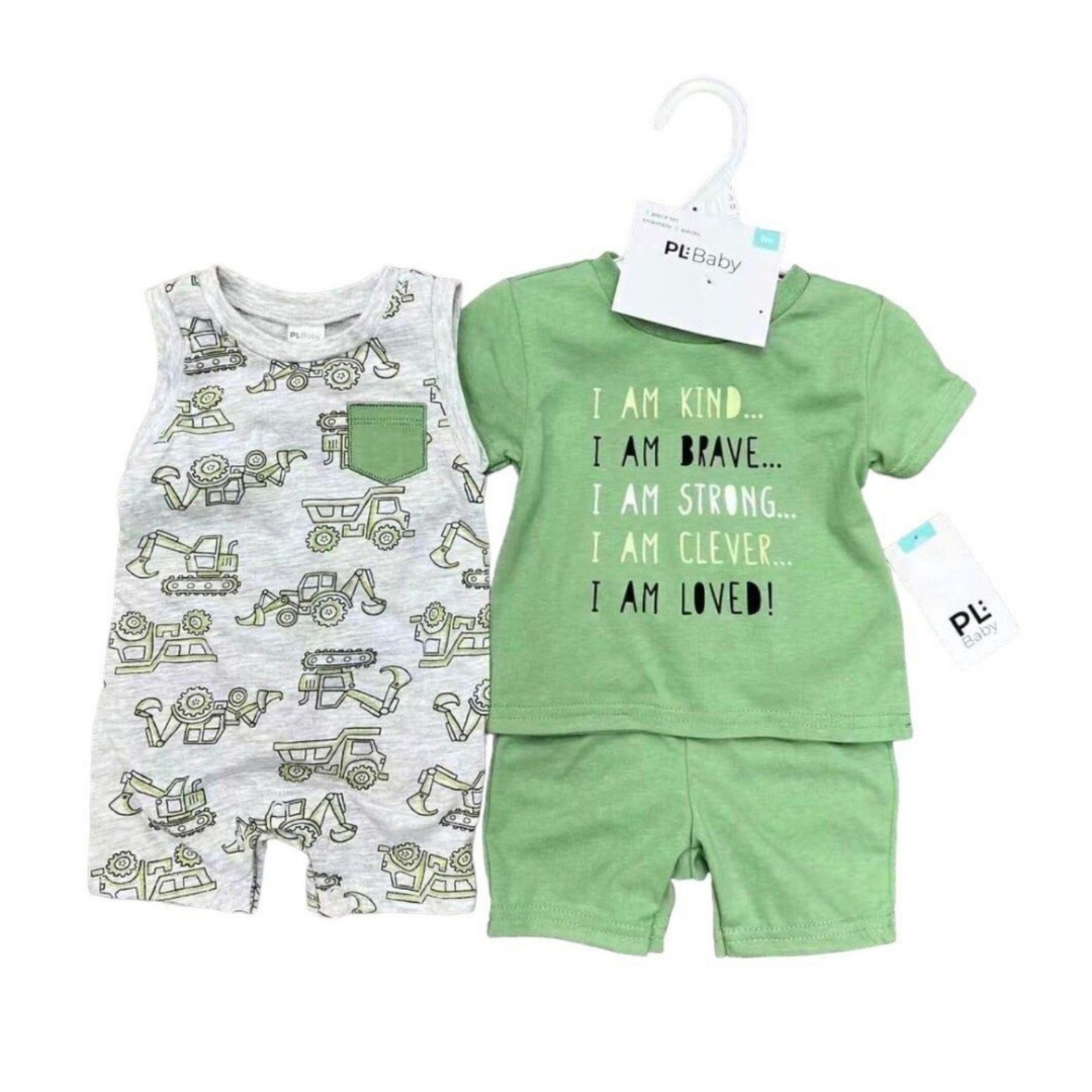 SET DE CONJUNTO Y ENTERITO PARA BEBÉS NIÑOS JUMP KIDS - 5