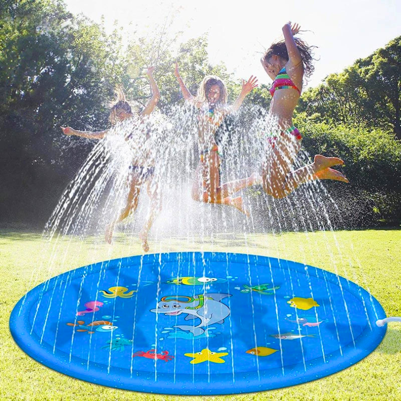ALFOMBRA INFLABLE NEW LINE TIPO FUENTE PISCINA NIÑO PEQUEÑA - 4