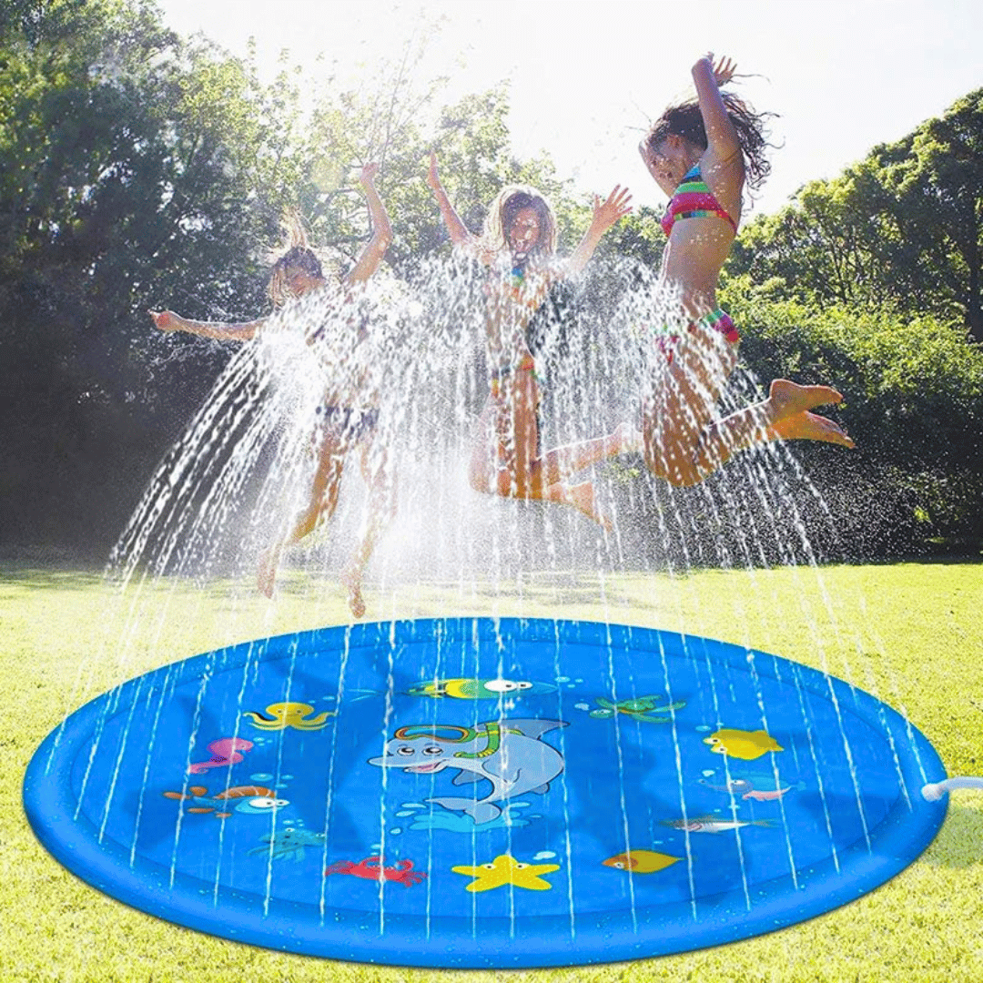 ALFOMBRA INFLABLE LINE TIPO FUENTE PISCINA NEW NIÑO MEDIA - 4