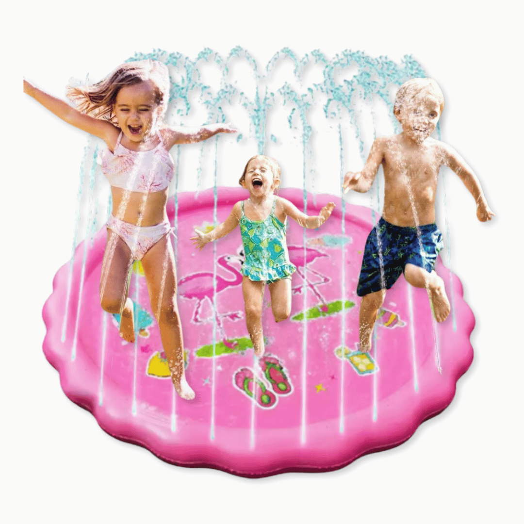 ALFOMBRA INFLABLE NEW LINE TIPO FUENTE PISCINA NIÑO NIÑA GRANDE - 1