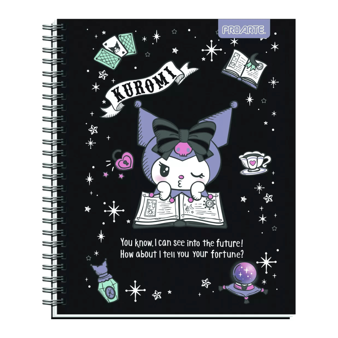 CUADERNO UNIVERSITARIO UTILÍSIMO 100 HOJAS KUROMI PRO ARTE DISEÑOS SURTIDOS 1 UNIDAD - 10