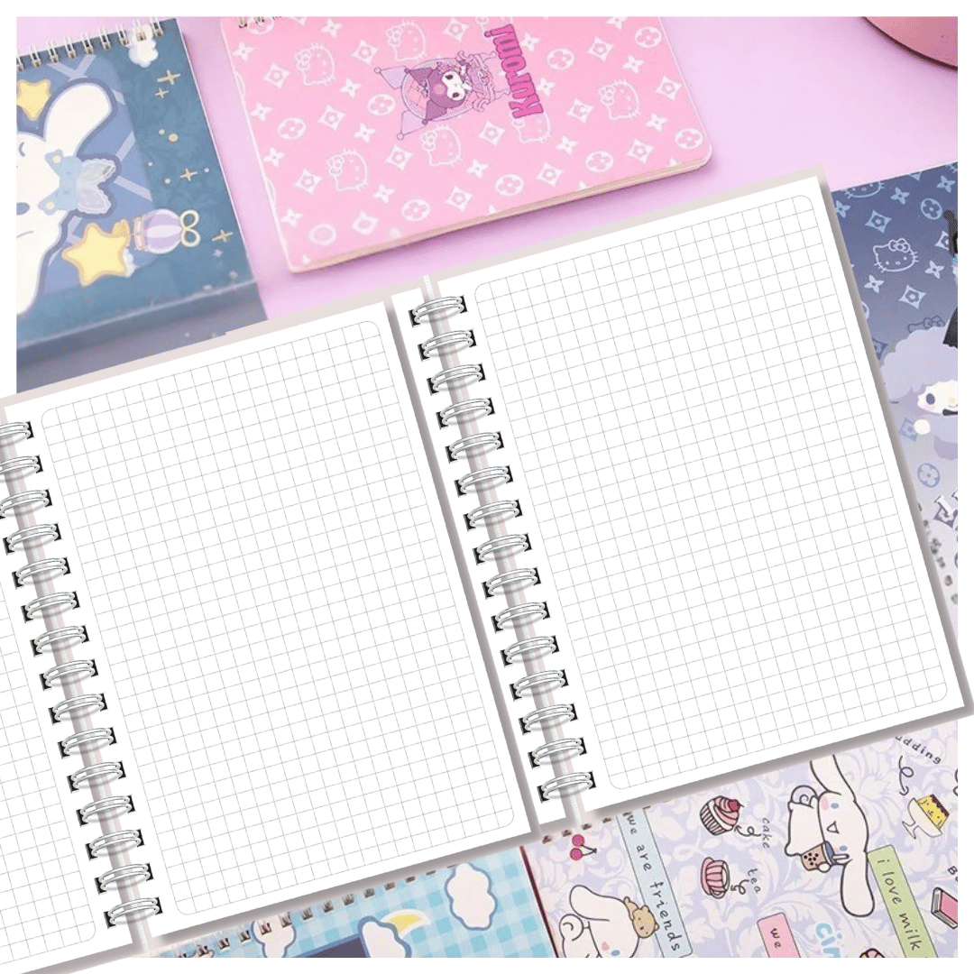 PACK 10 CUADERNOS UTILÍSIMO 100 HOJAS UNIVERSITARIOS KUROMI PRO ARTE DISEÑOS SURTIDOS - 3