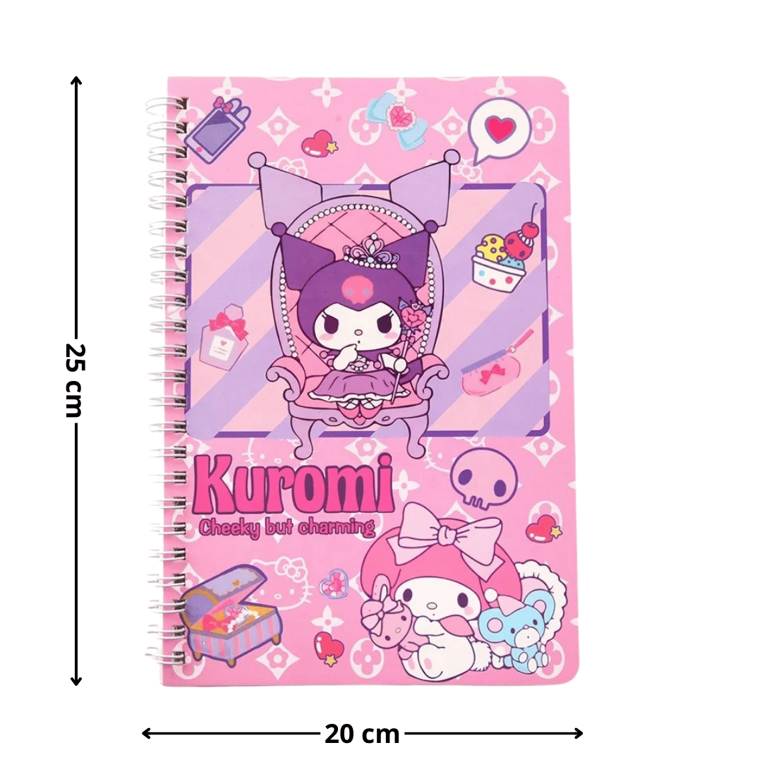 PACK 10 CUADERNOS UTILÍSIMO 100 HOJAS UNIVERSITARIOS KUROMI PRO ARTE DISEÑOS SURTIDOS - 4