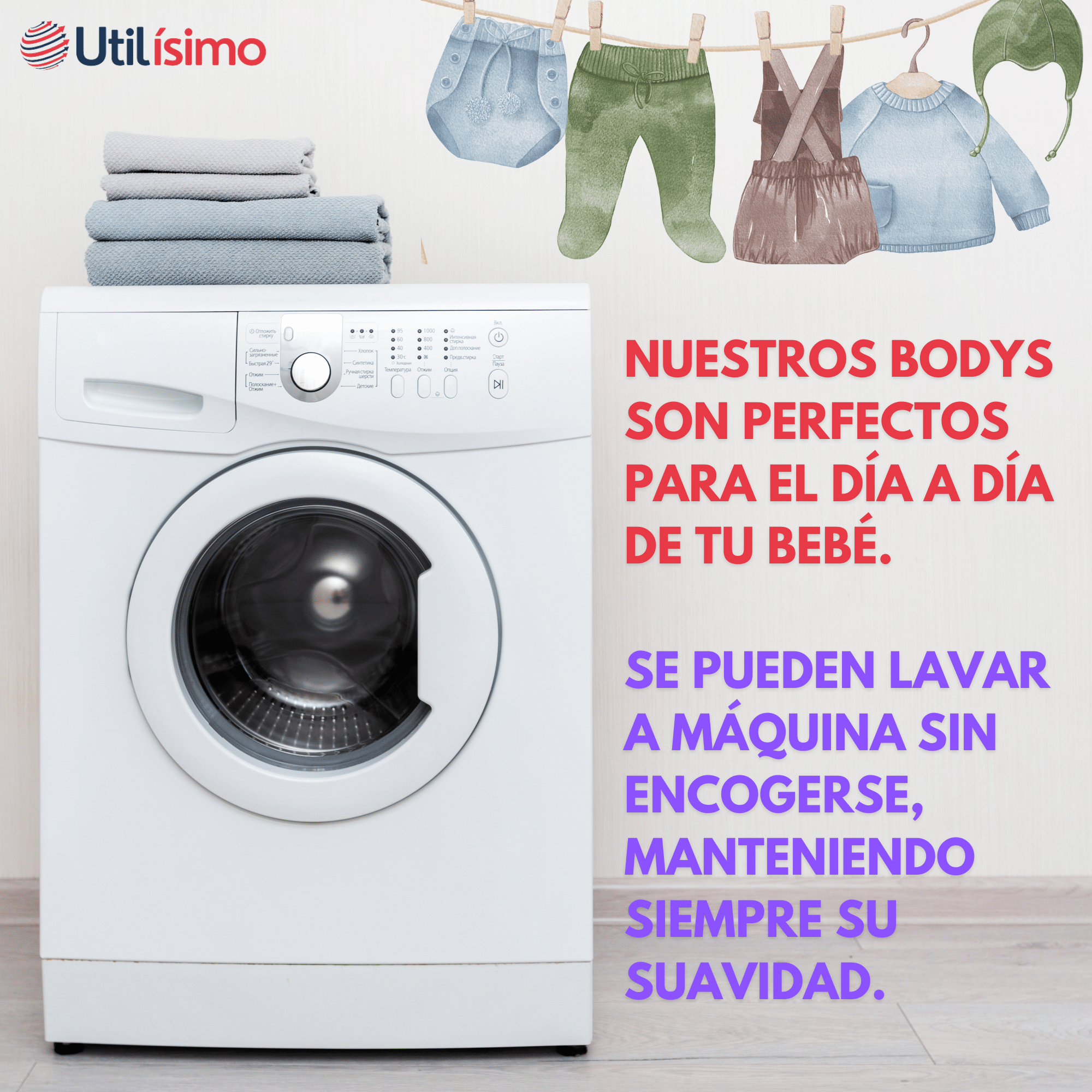 PACK 4 BODYS NIÑA MANGA LARGA ALGODÓN FLORAL BABY - 5