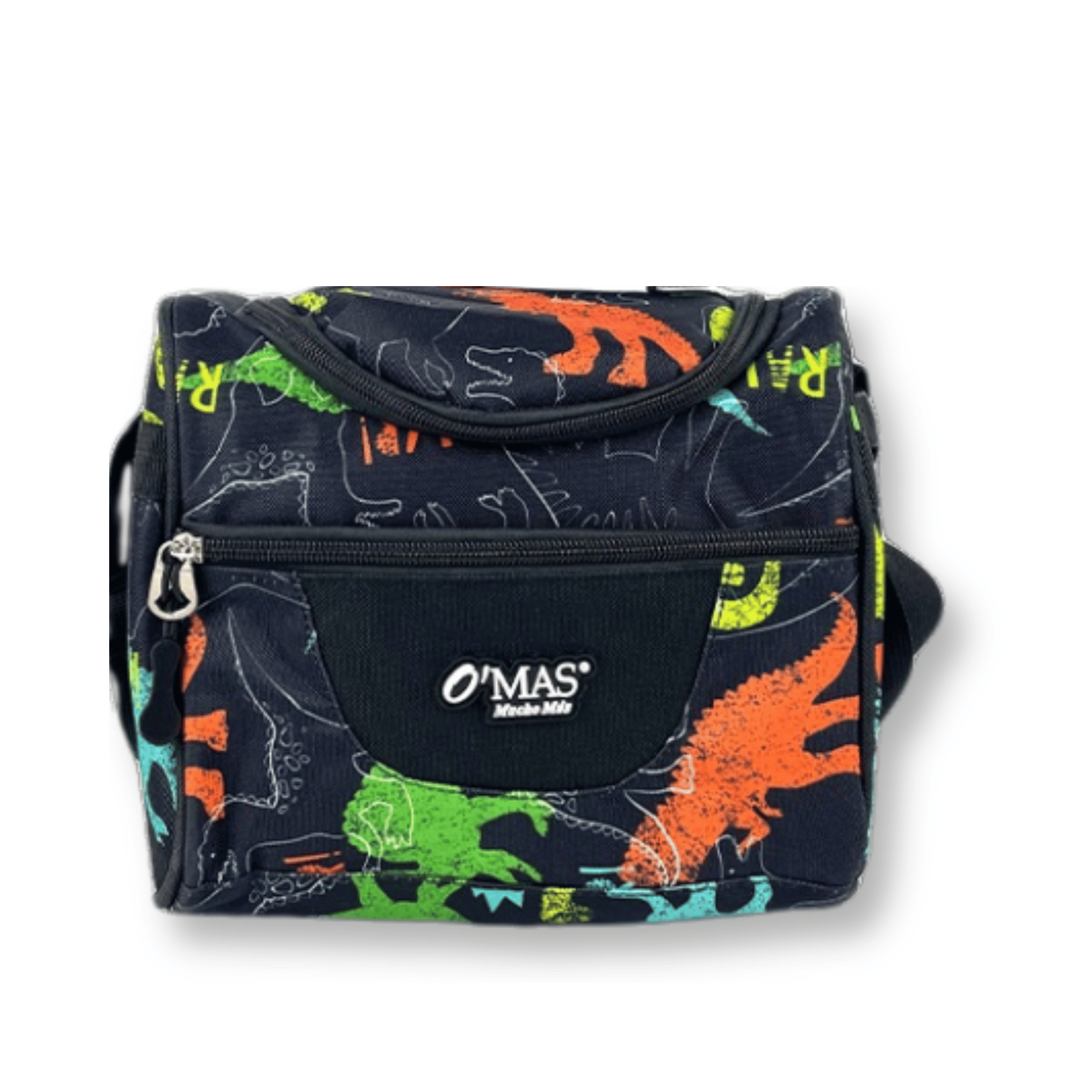 MOCHILA CON LONCHERA Y ESTUCHE 45CM ESCOLAR NIÑO GRAY DINOSAUR - 5