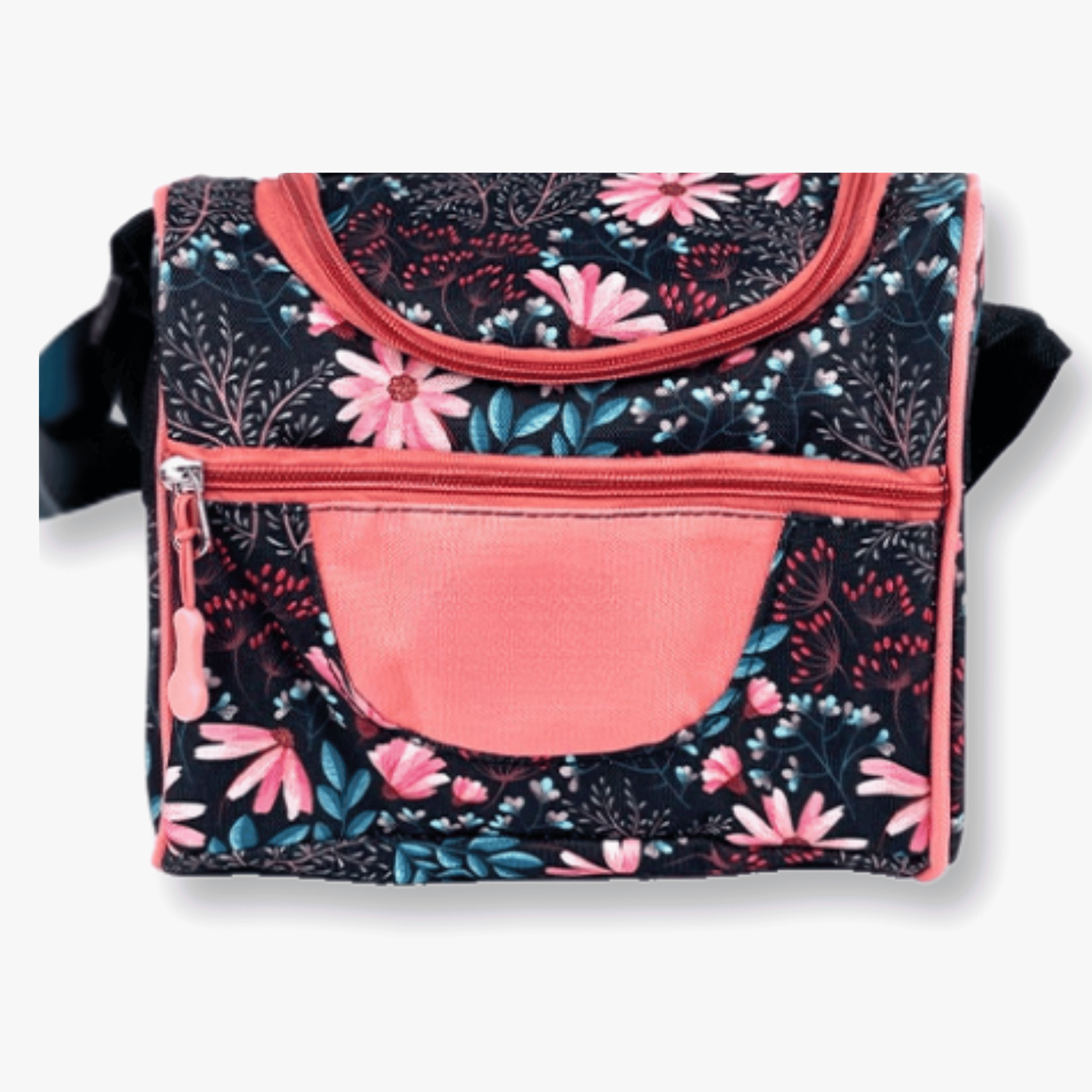 MOCHILA CON LONCHERA Y ESTUCHE 45CM ESTAMPADO VARIADOS NIÑA FLOWERS - 5