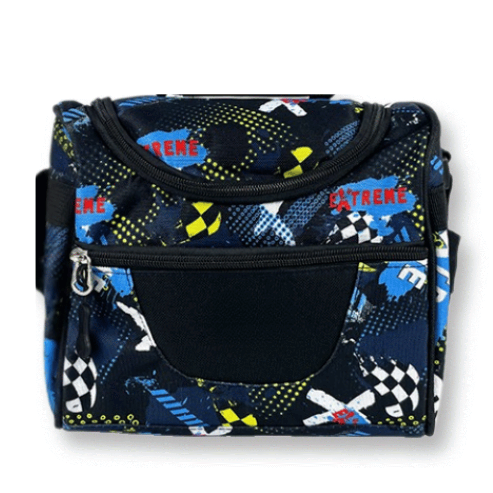 MOCHILA CON LONCHERA Y ESTUCHE 45CM ESTAMPADO FULL COLOR NIÑO CROSS - 5