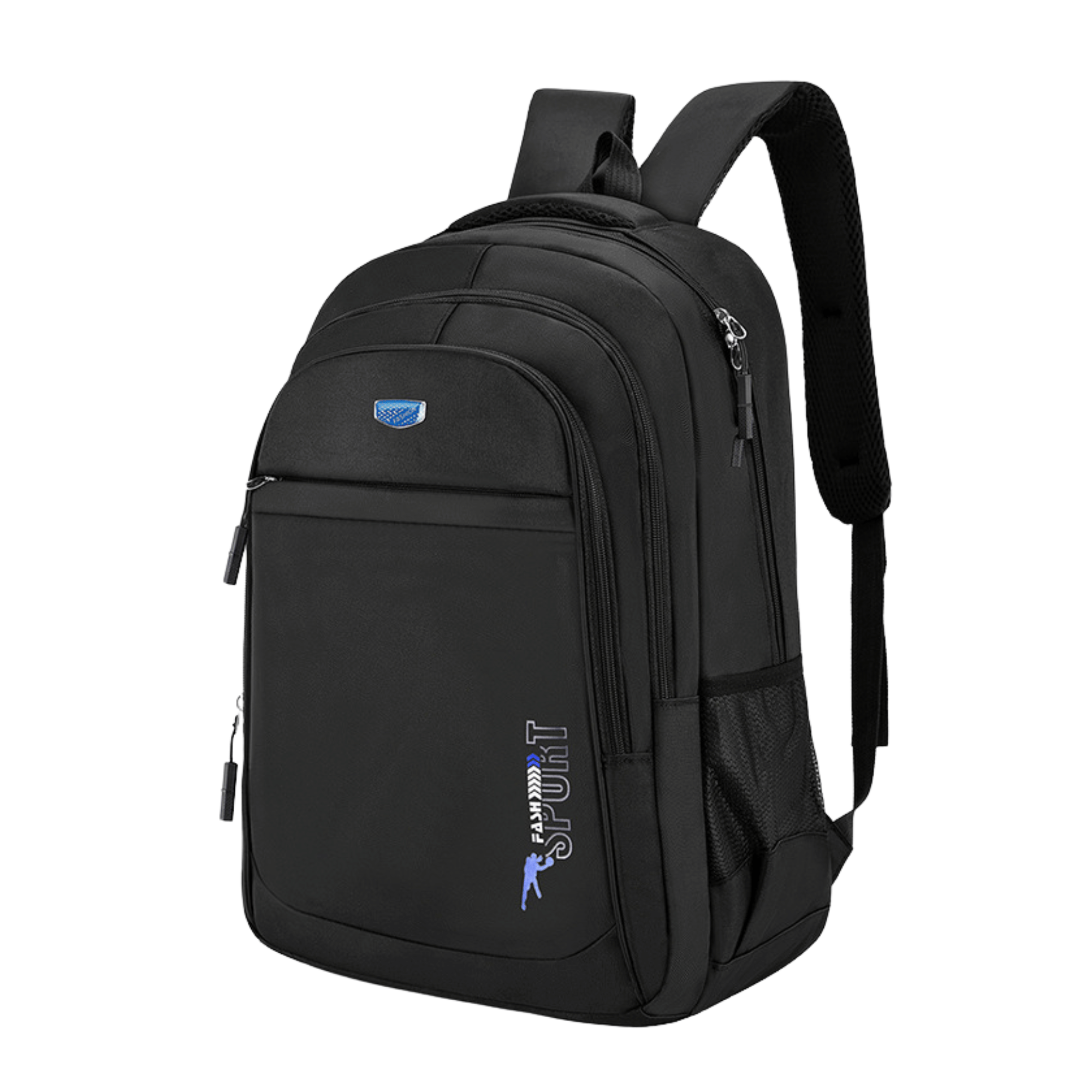 MOCHILA ESCOLAR JUVENIL Y UNIVERSITARIO 50CM DISEÑO MULTIFUNCIONAL BLUE - 1