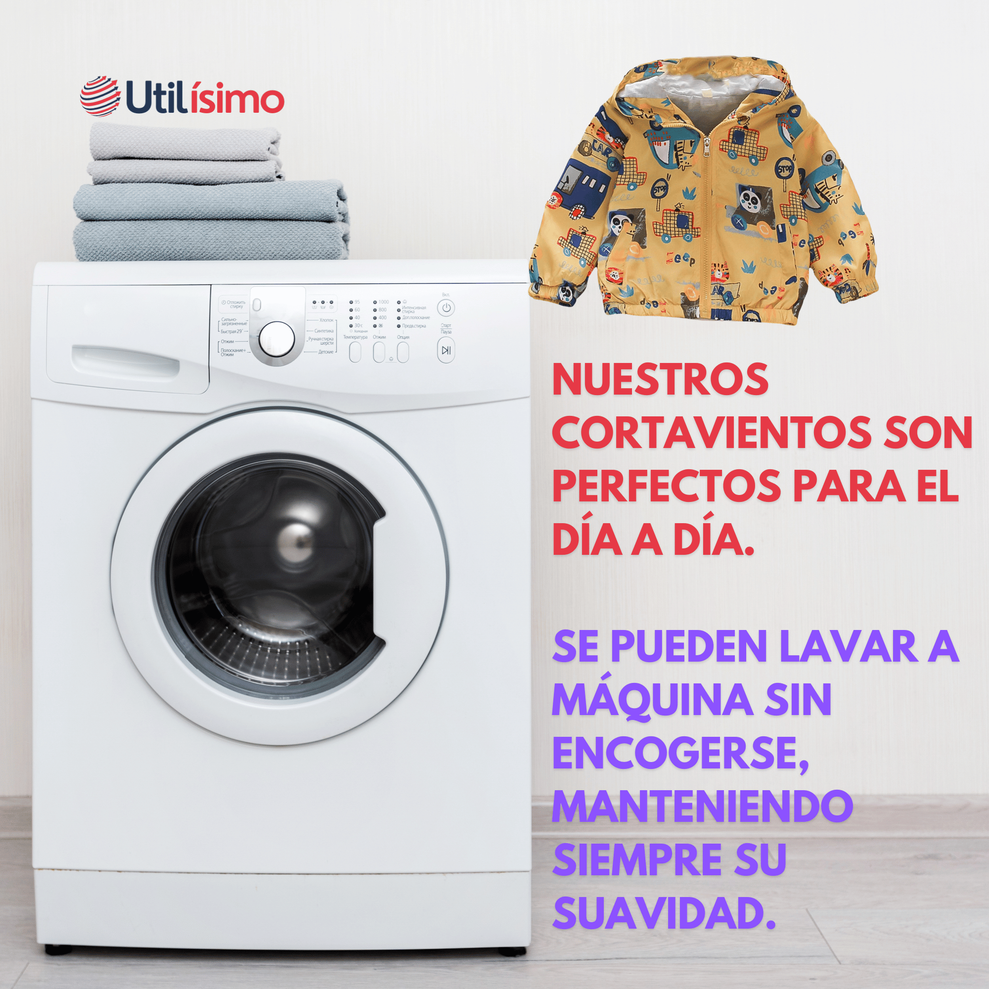 CORTAVIENTO IMPERMEABLE CHAQUETA ESTAMPADO NIÑO Y BEBÉ JUMP KIDS YELLOW PANDA - 7