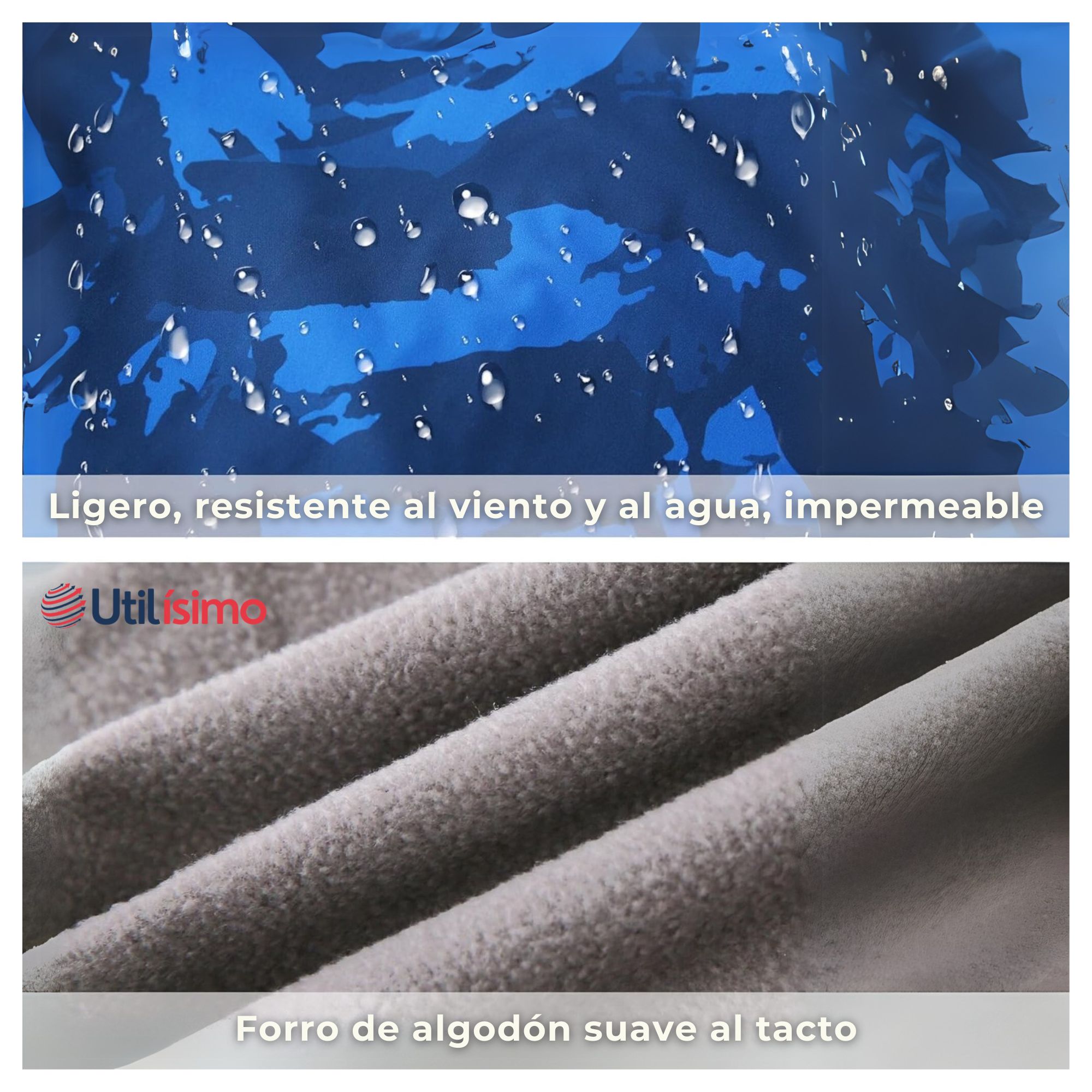 CORTAVIENTO IMPERMEABLE CHAQUETA ESTAMPADO NIÑO Y BEBÉ JUMP KIDS BLUE DINO REX - 6