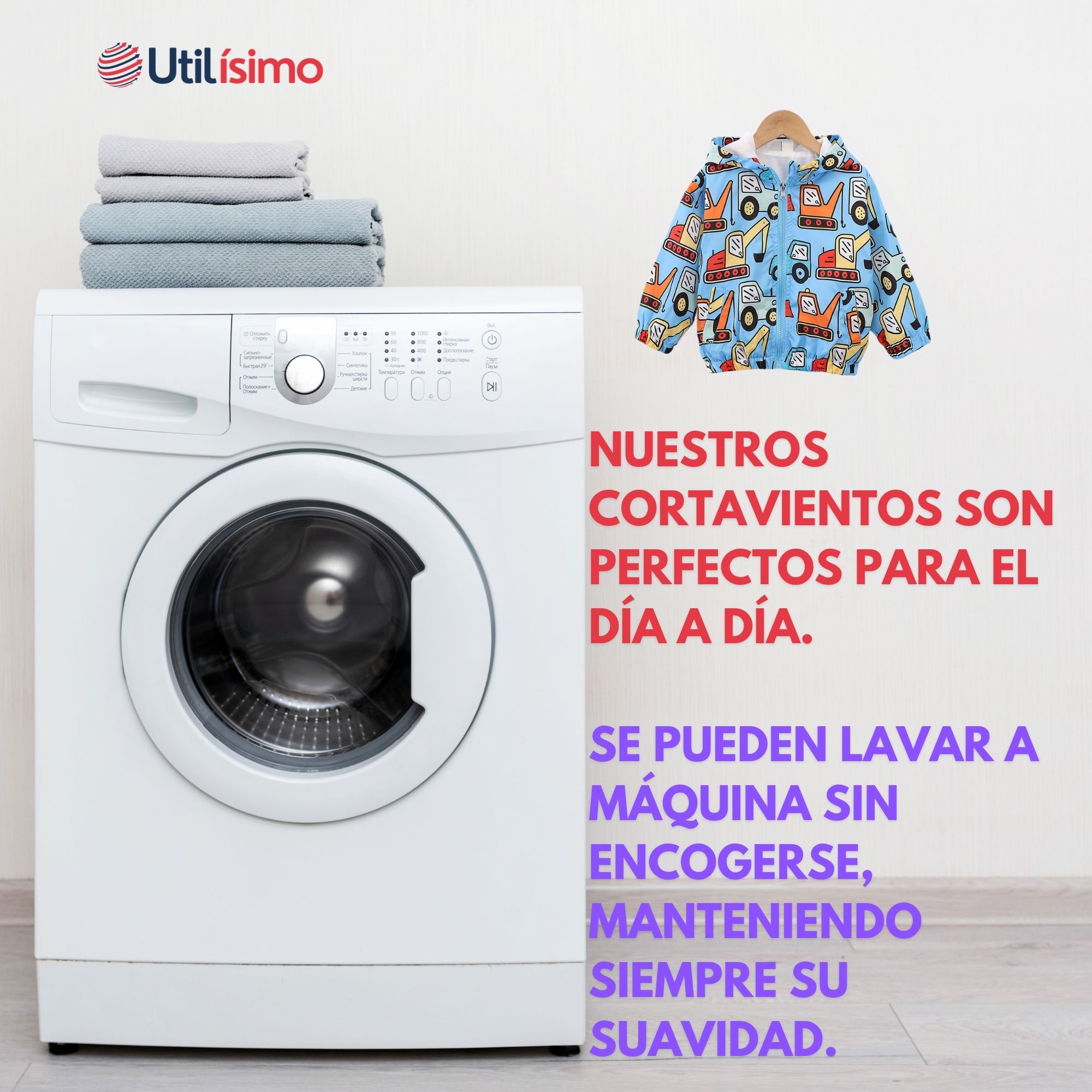 CORTAVIENTO IMPERMEABLE CHAQUETA ESTAMPADO NIÑO Y BEBÉ JUMP KIDS BLUE MACHINES - 8
