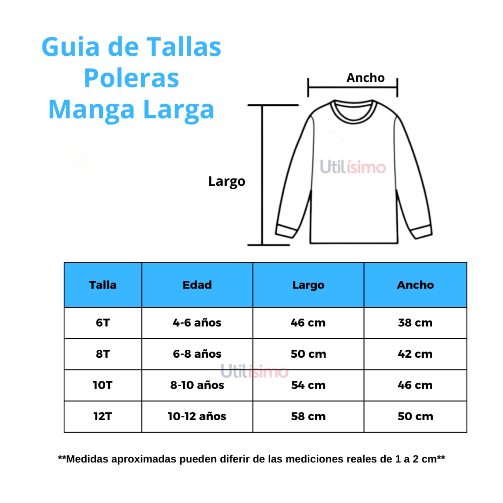 PACK 1 CAMISETAS PRIMERA CAPA POLERAS NIÑA BAMBÚ MANGA LARGA SURTIDO - 3