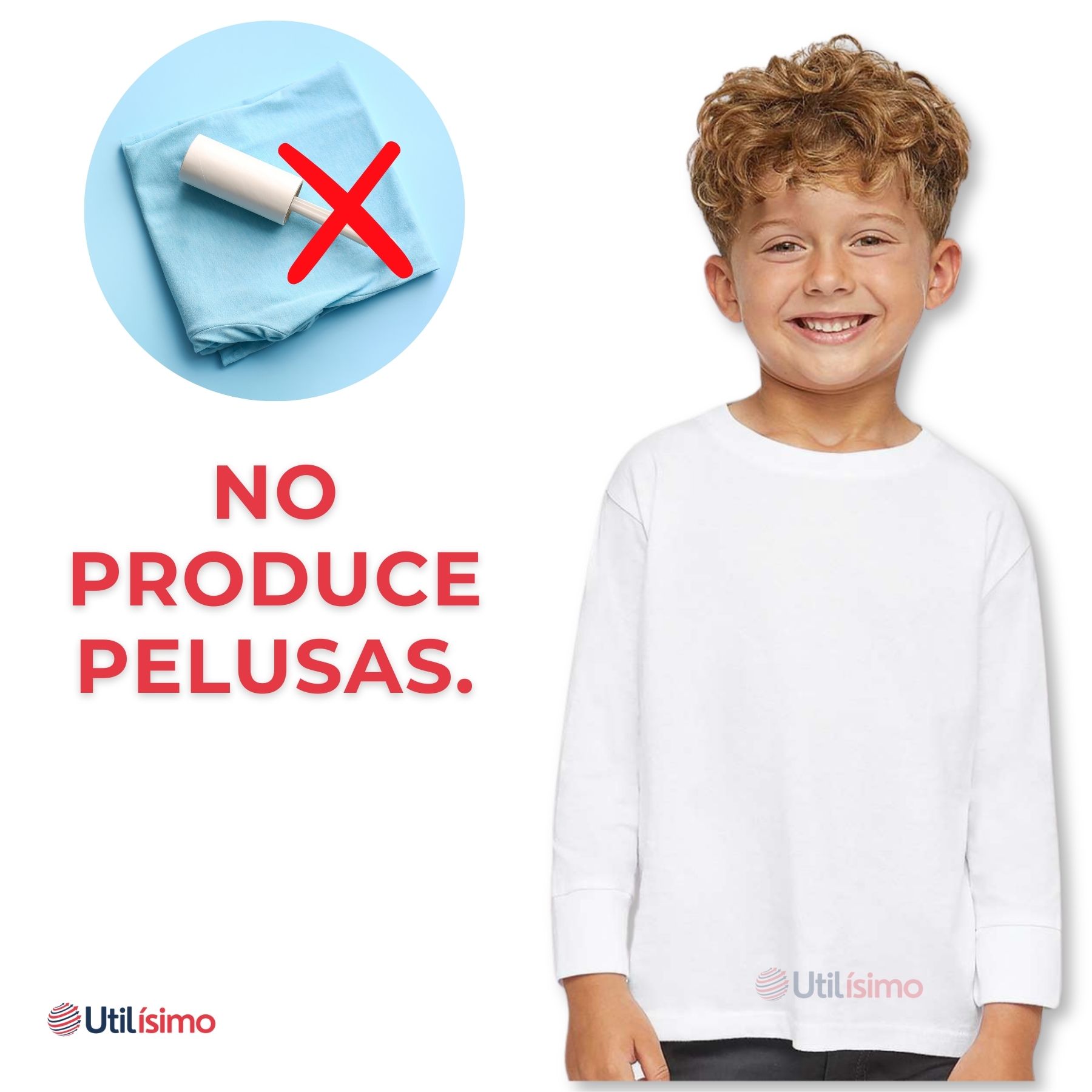 PACK 3 CAMISETAS POLAR PRIMERA CAPA POLERAS INVIERNO NIÑO - 9