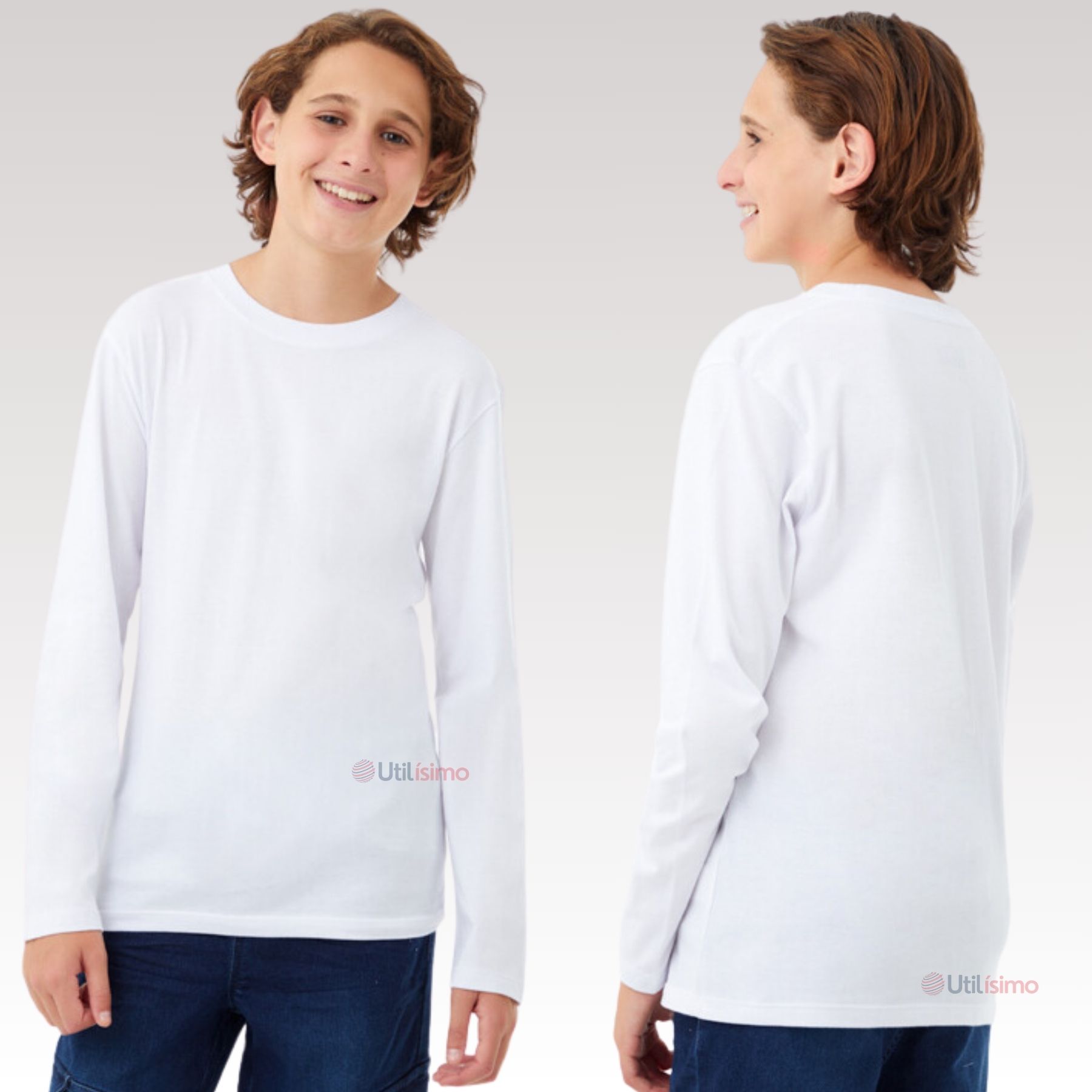 PACK 3 CAMISETAS POLAR PRIMERA CAPA POLERAS INVIERNO NIÑO - 8
