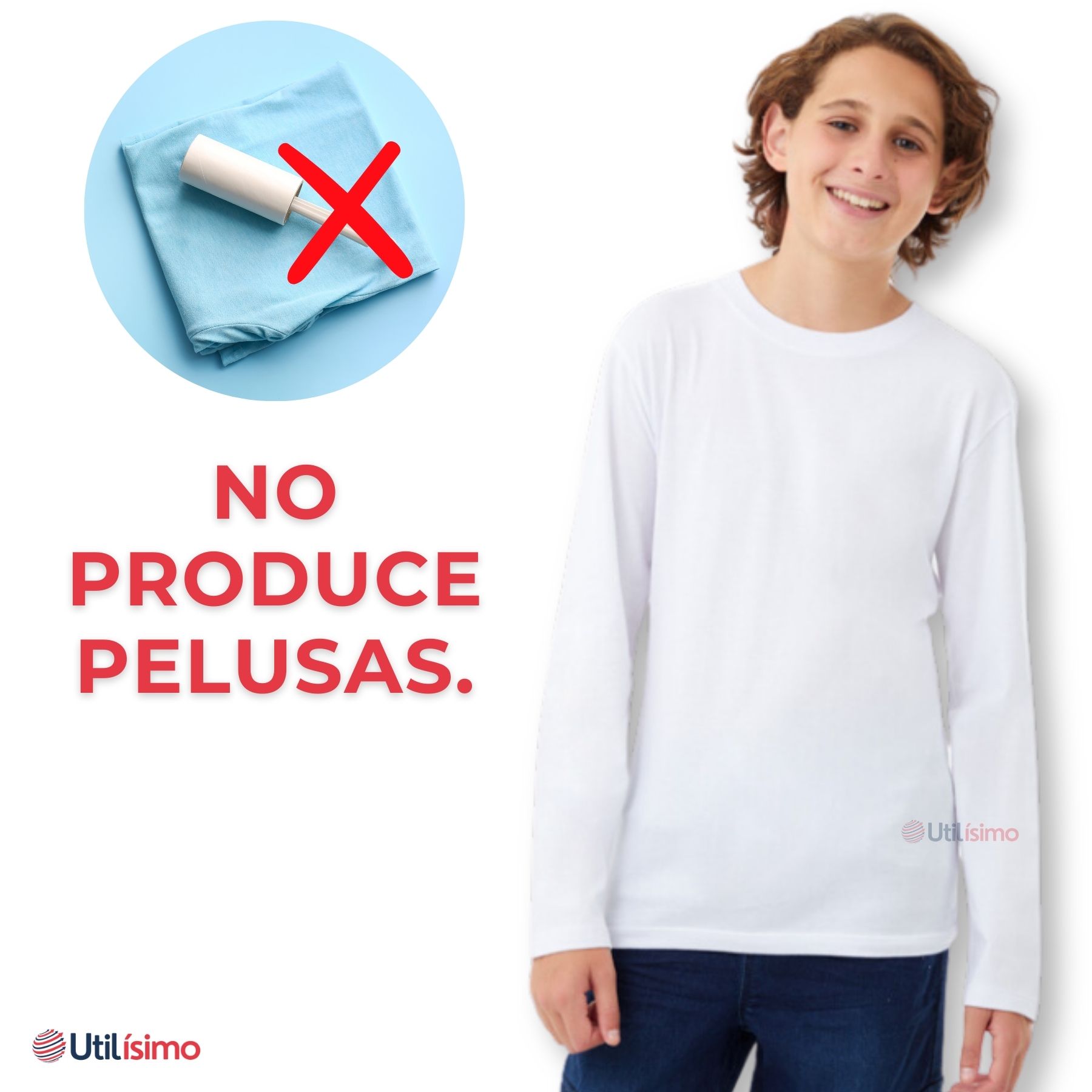 PACK 3 CAMISETAS POLAR PRIMERA CAPA POLERAS INVIERNO NIÑO - 9