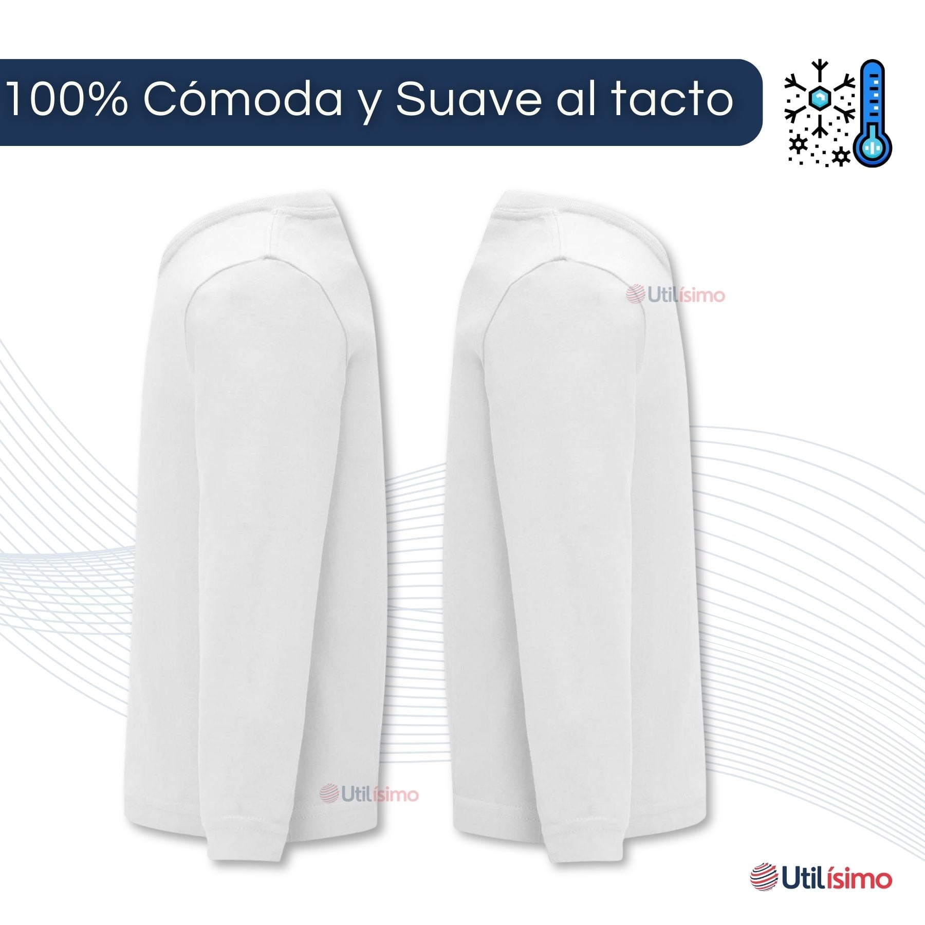 CAMISETA POLAR PRIMERA CAPA POLERA INVIERNO NIÑO - 5