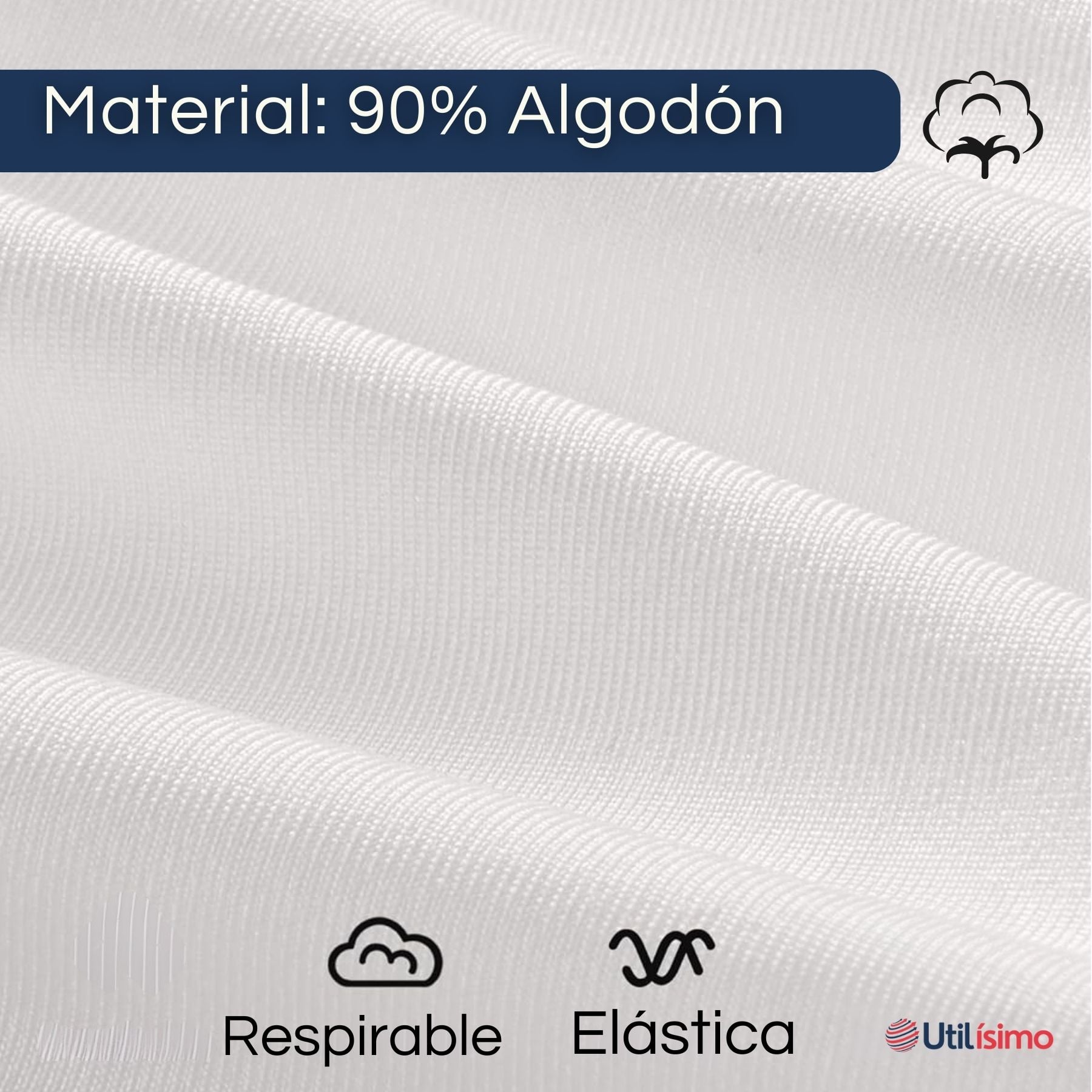 PACK 6 CAMISETAS ALGODÓN PRIMERA CAPA NIÑO INVIERNO BLANCO Y NEGRO - 6