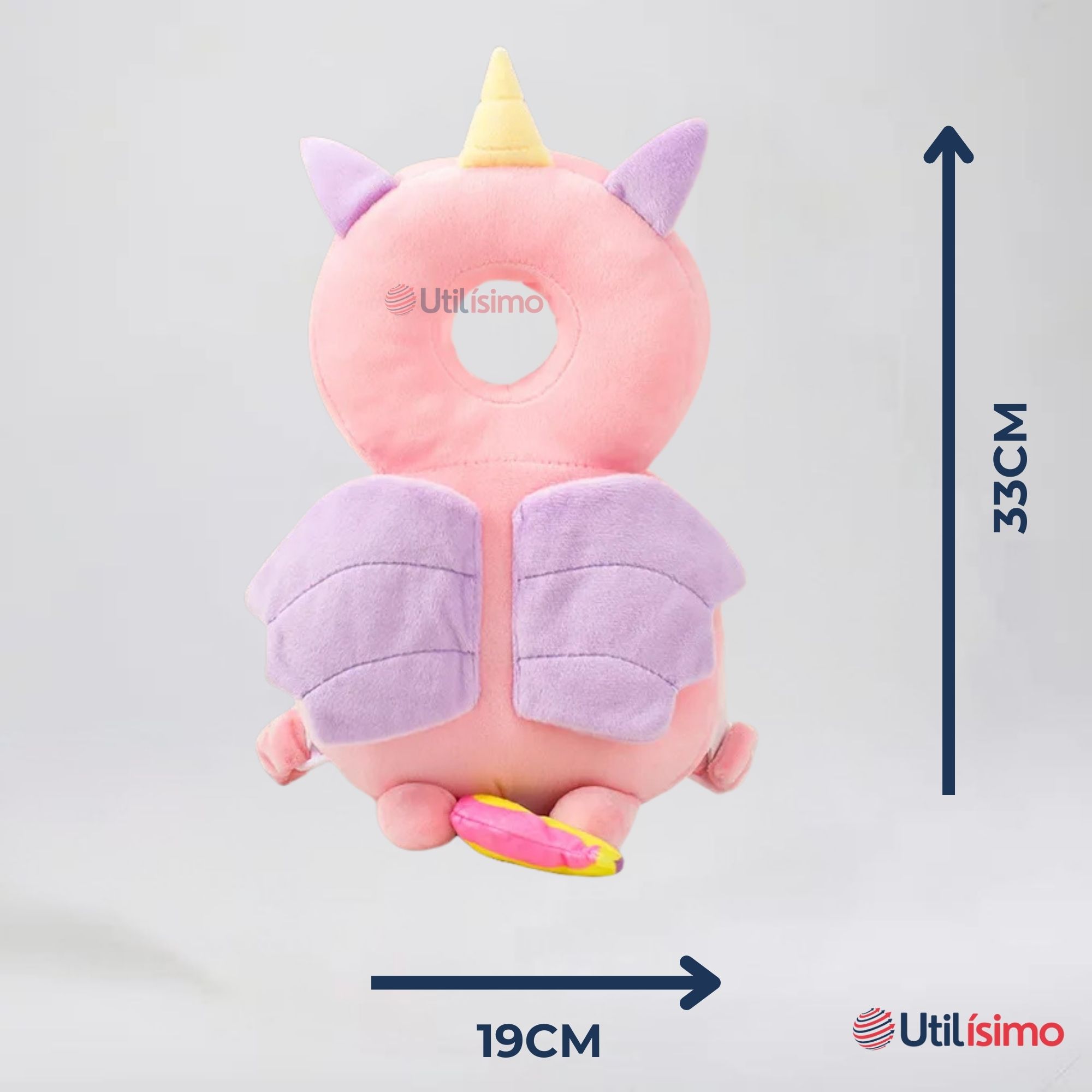 MOCHILA PROTECTORA CABEZA BEBÉ NIÑA ANTIGOLPES ALMOHADILLA AJUSTABLE SURTIDO - 3
