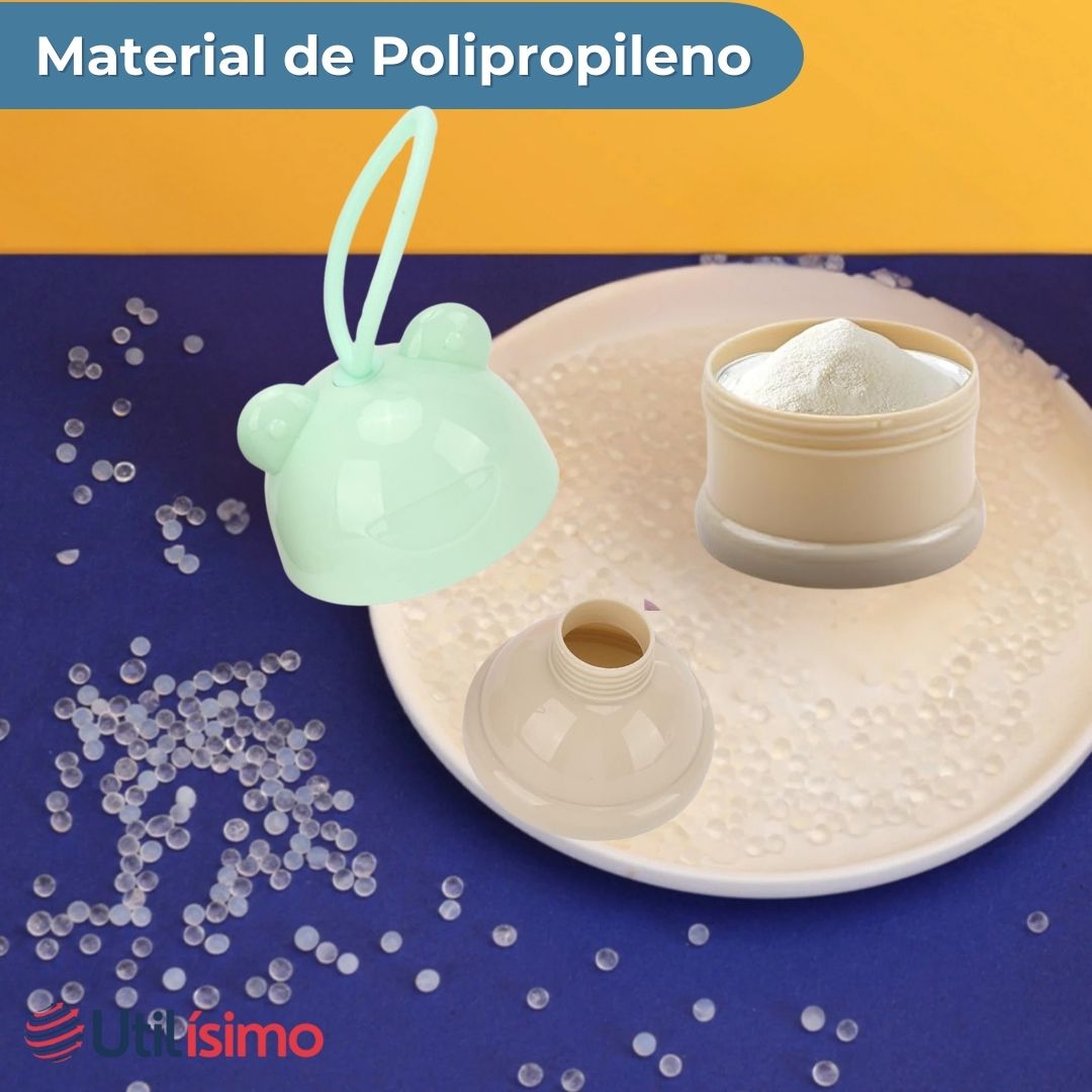 DISPENSADOR DE ALIMENTOS PORTÁTIL MULTICAPA LIBRE DE BPA BEBÉS NIÑO - 7