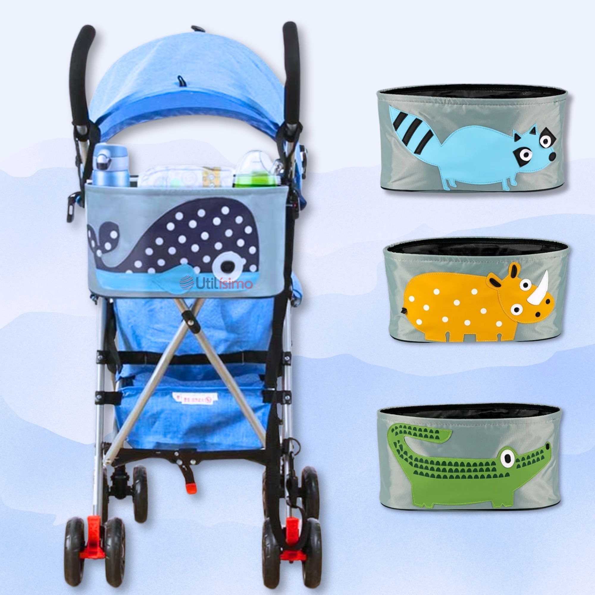 ORGANIZADOR MULTIFUNCIONAL PARA COCHE BEBÉ NIÑO SURTIDO - 1