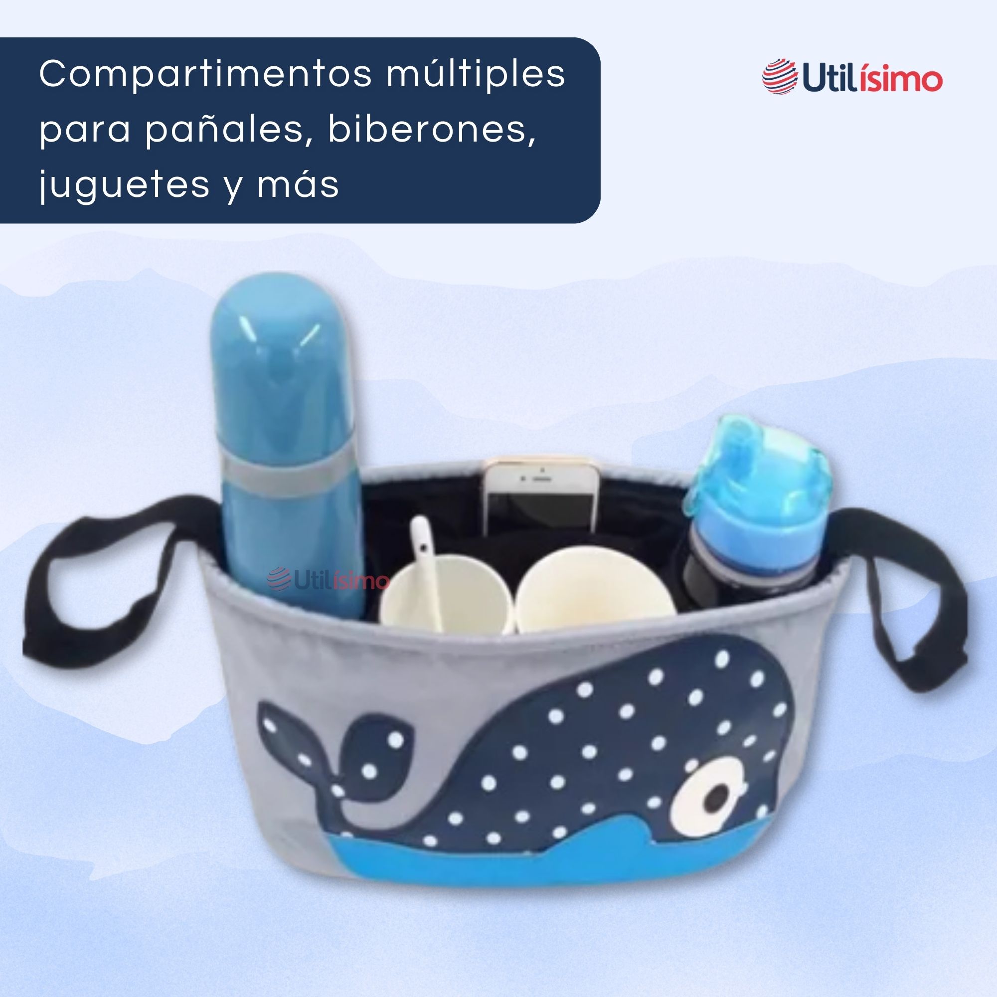 ORGANIZADOR MULTIFUNCIONAL PARA COCHE BEBÉ NIÑO SURTIDO - 4