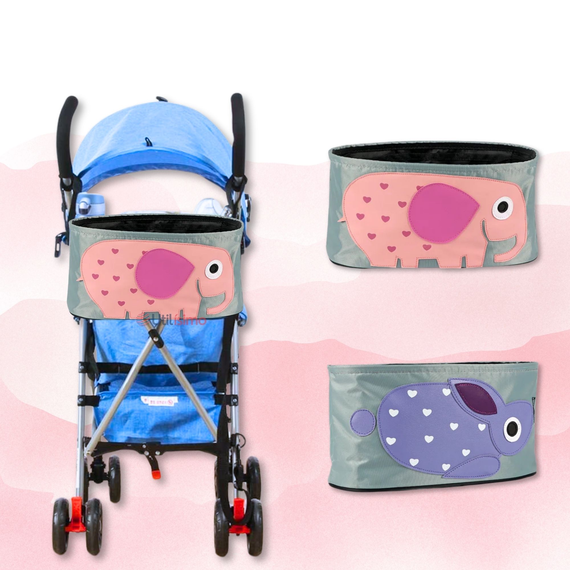 ORGANIZADOR MULTIFUNCIONAL PARA COCHE BEBÉ NIÑA SURTIDO - 1