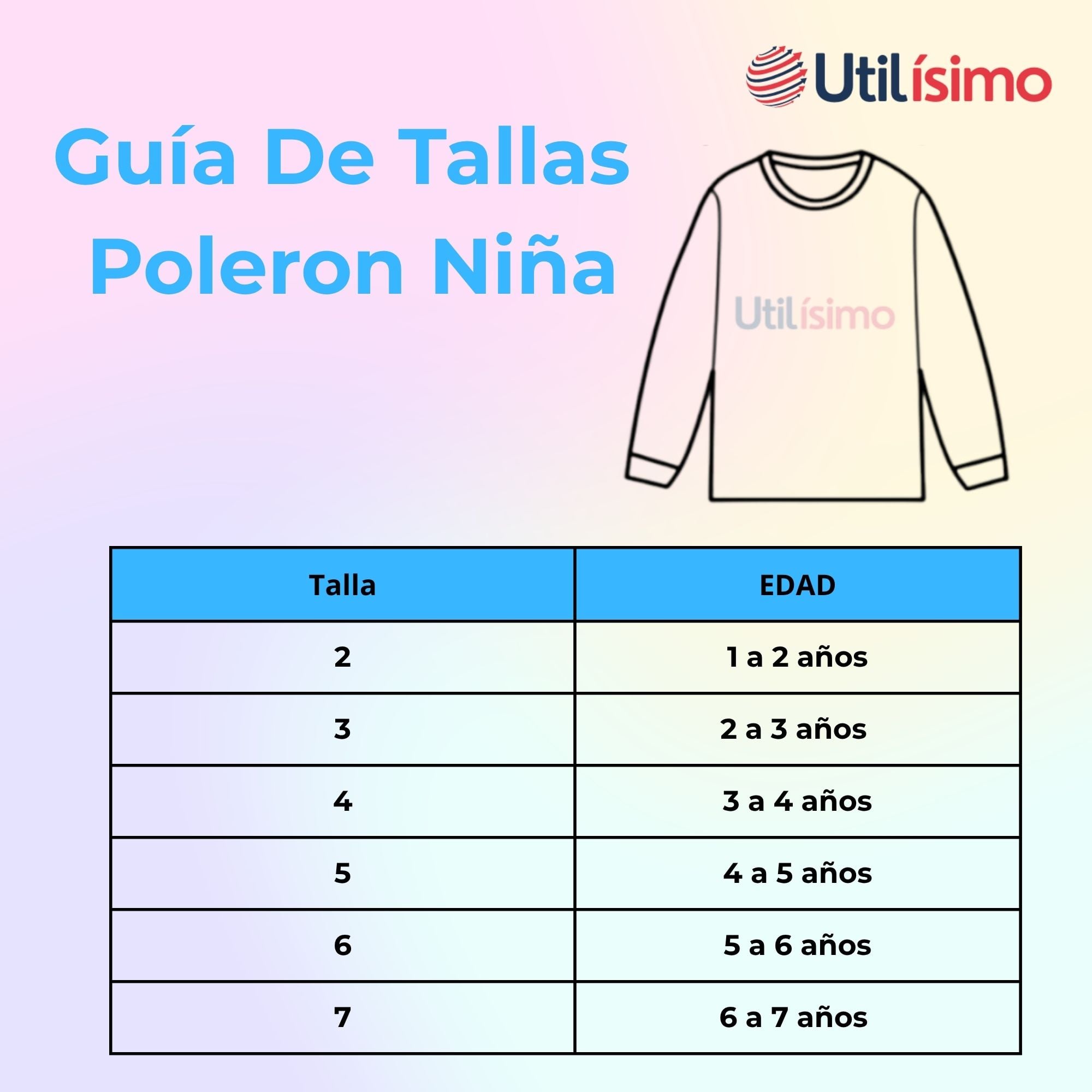 POLERÓN NIÑA MANGA LARGA 100% ALGODÓN ROSA MARIPOSA - 3