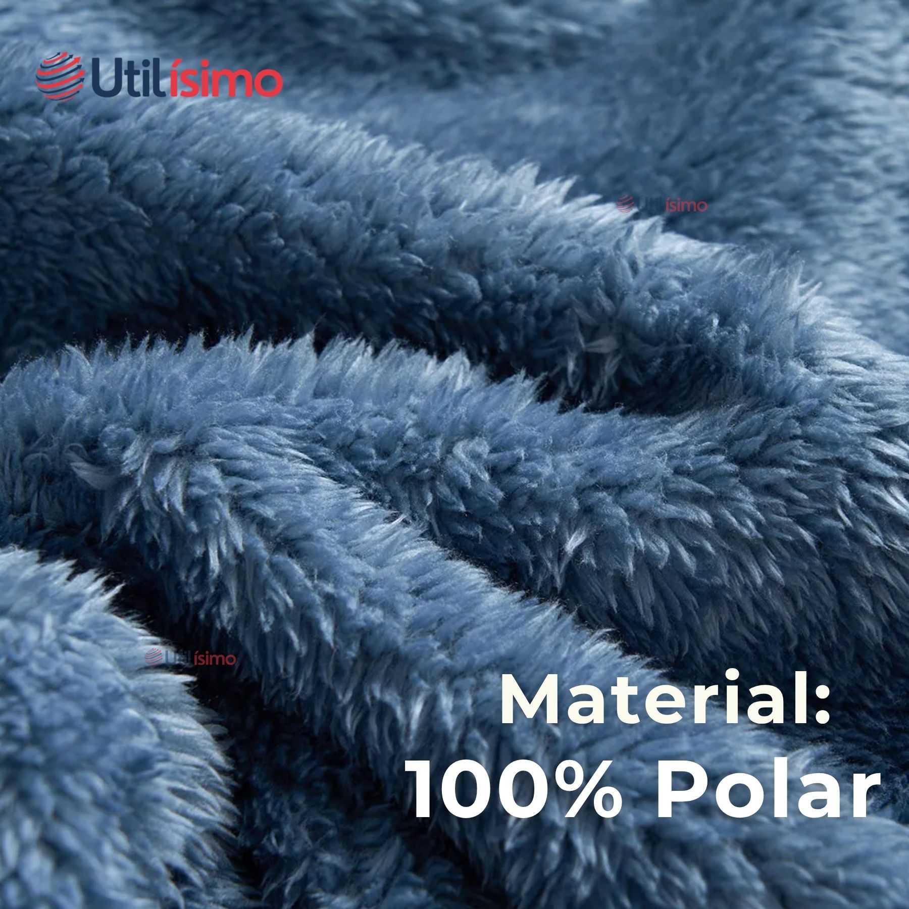 CONJUNTO FRIZADO POLAR 2 PIEZAS NIÑO AZUL - 5