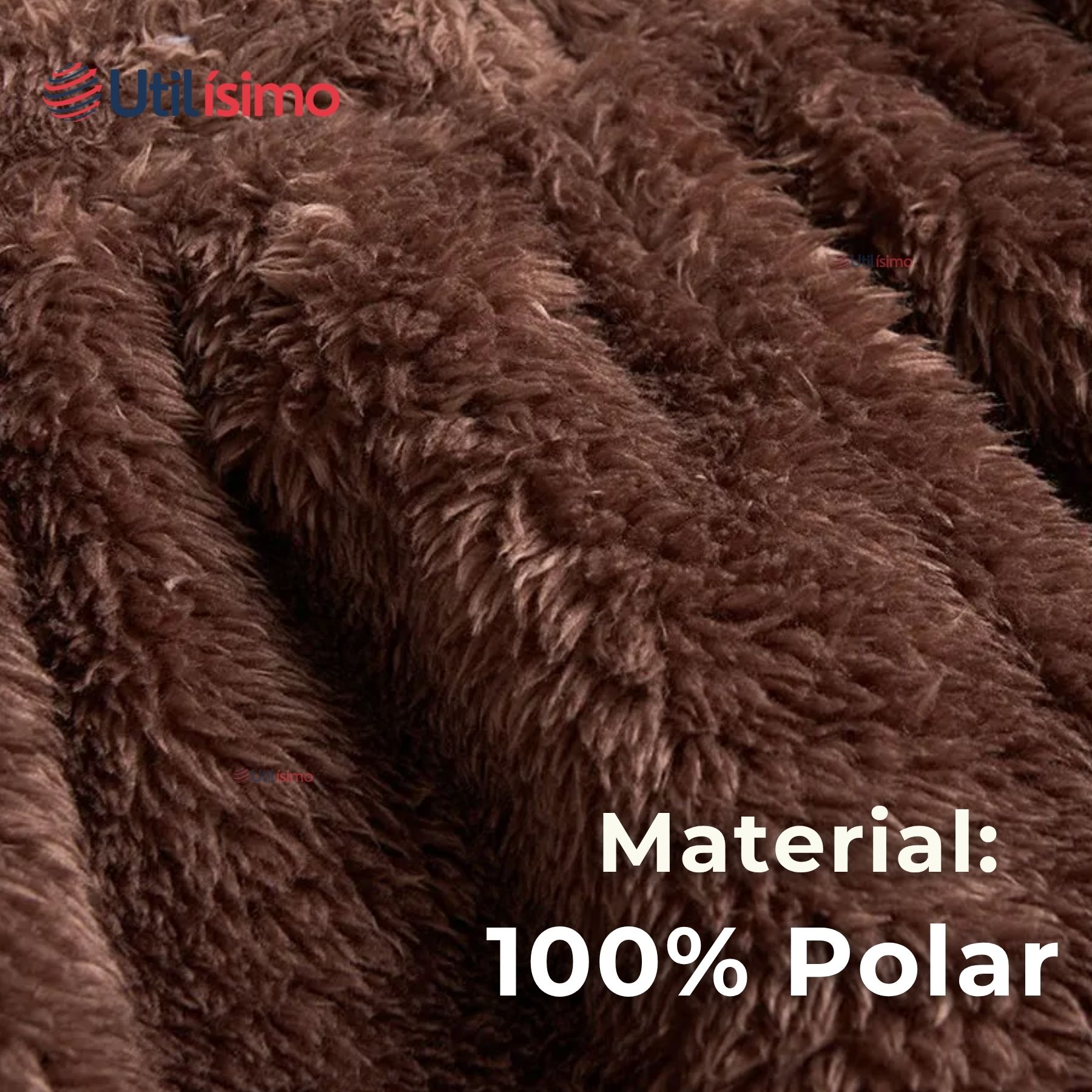 CONJUNTO FRIZADO POLAR 2 PIEZAS NIÑO MARRON - 5
