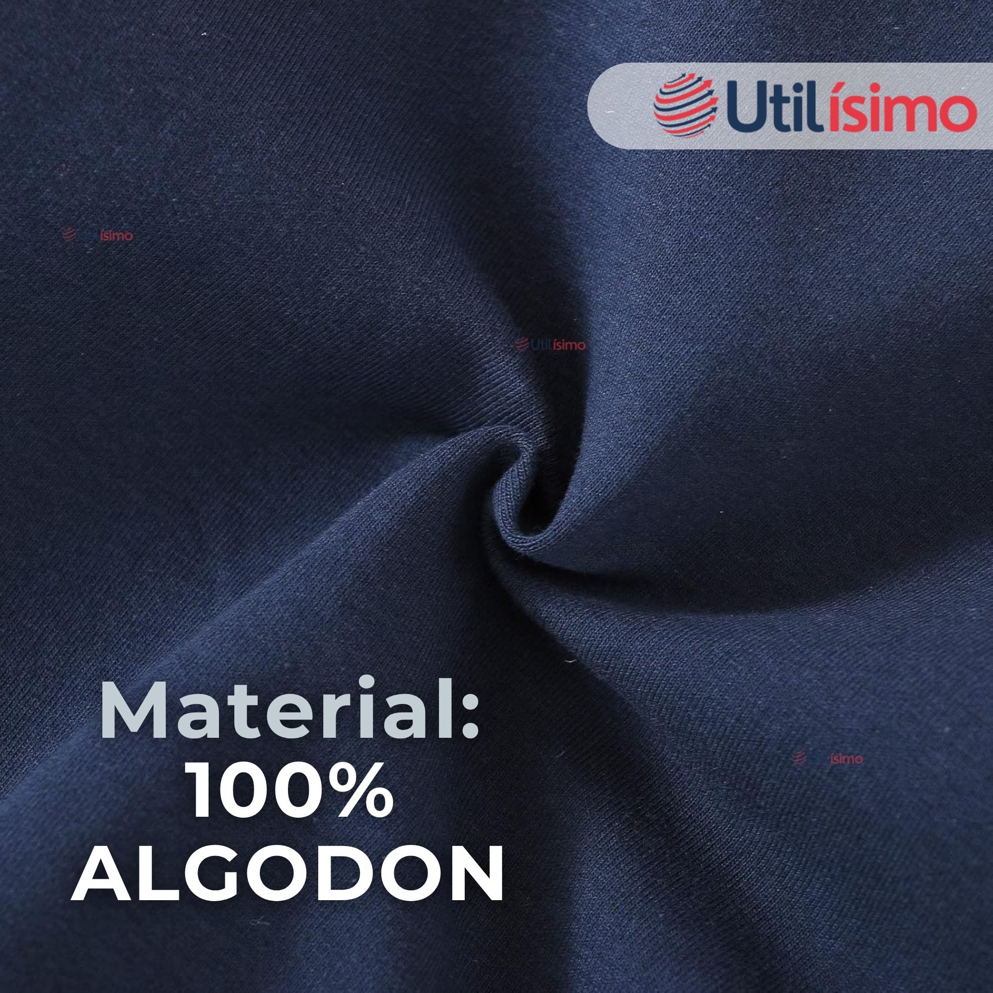 POLERÓN ESTILO PIQUE MANGA LARGA NIÑO 100% ALGODÓN AZUL - 7