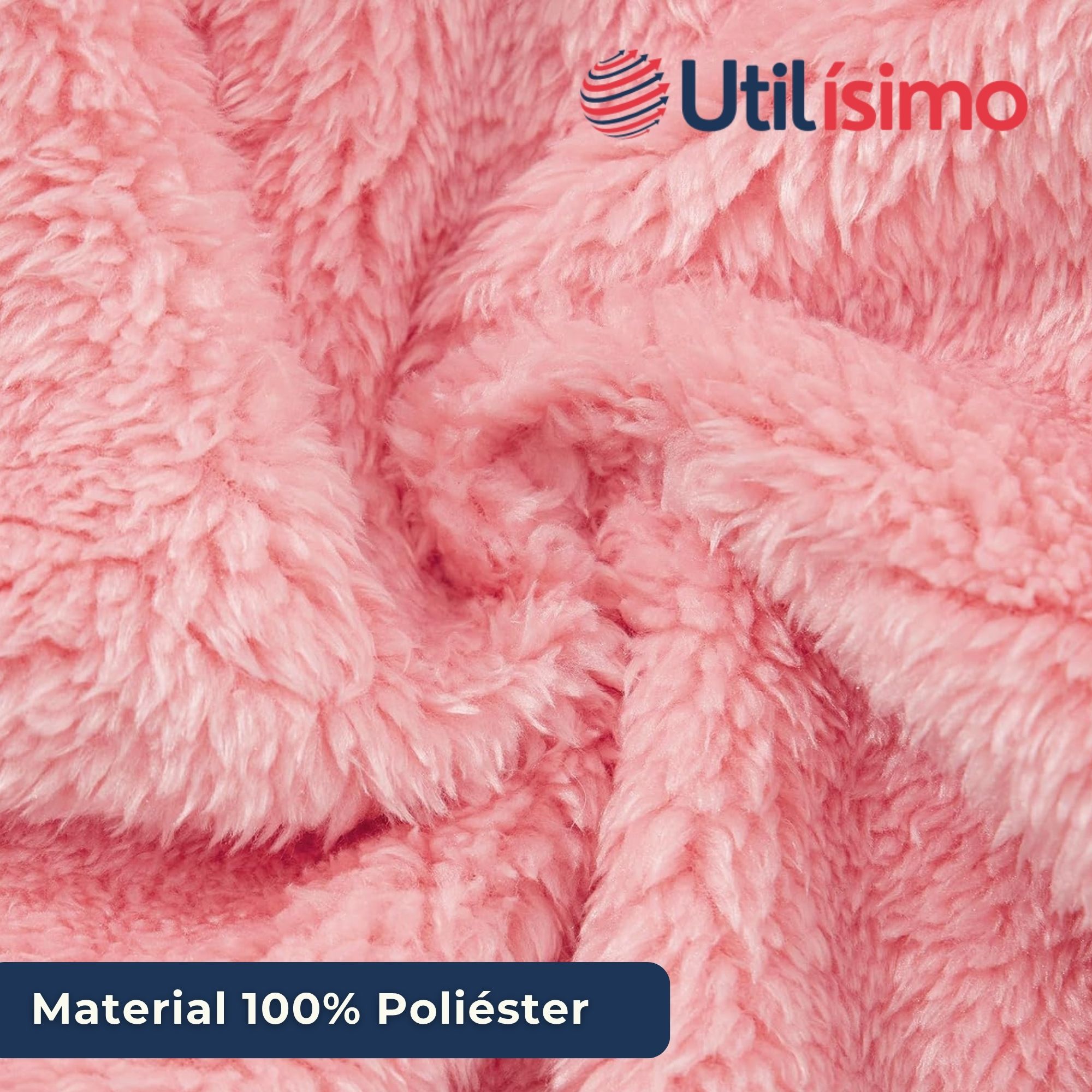 CHAQUETA POLAR CON CAPUCHA NIÑA ANIMALITOS ROSADA - 6