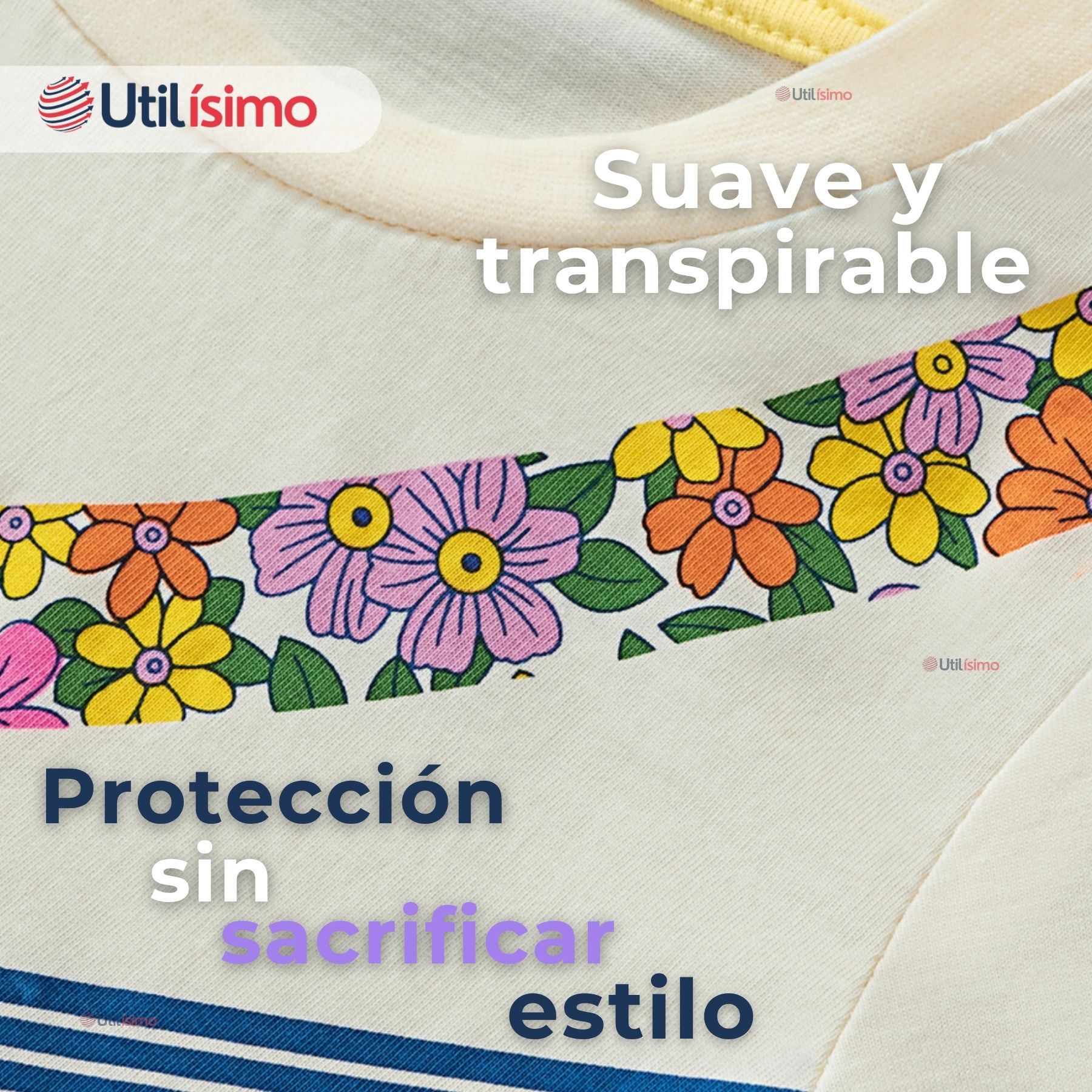 POLERA MANGA LARGA NIÑA 100% ALGODÓN GUITARRA EN COLOR BLANCO CAMISETA - 7
